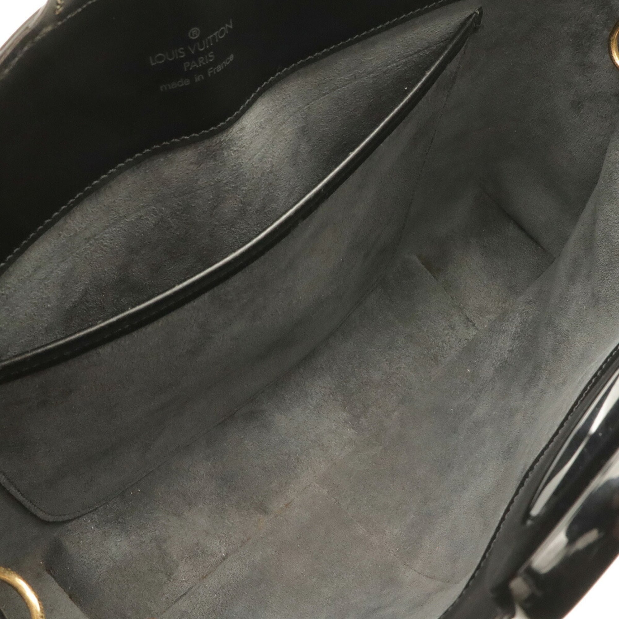 Louis Vuitton Noir Epi Leather Shoulder Bag (Pre-Owned)