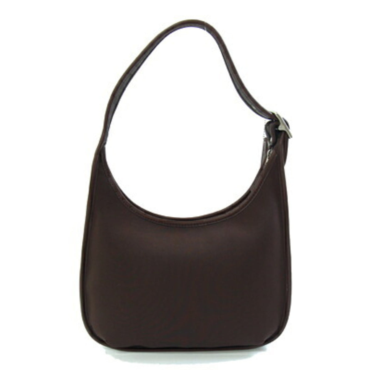 Coach Dark Brown Elastane Leather Handbag Shoulder Bag (Pre-Owned)