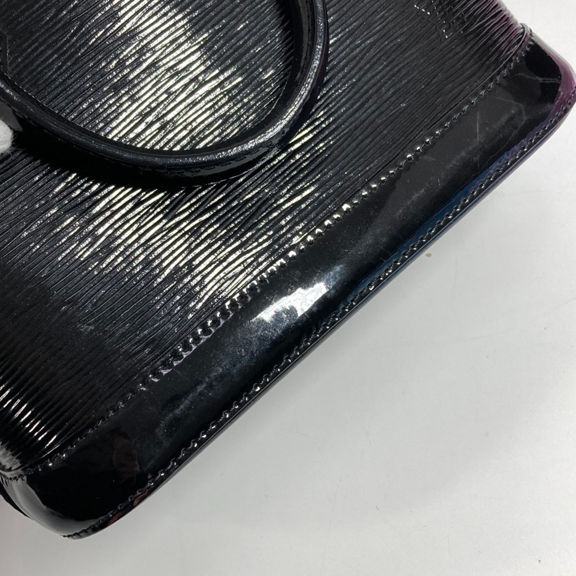 Louis Vuitton Epi Electric Black Noir Handbag Shoulder Bag (Pre-Owned)