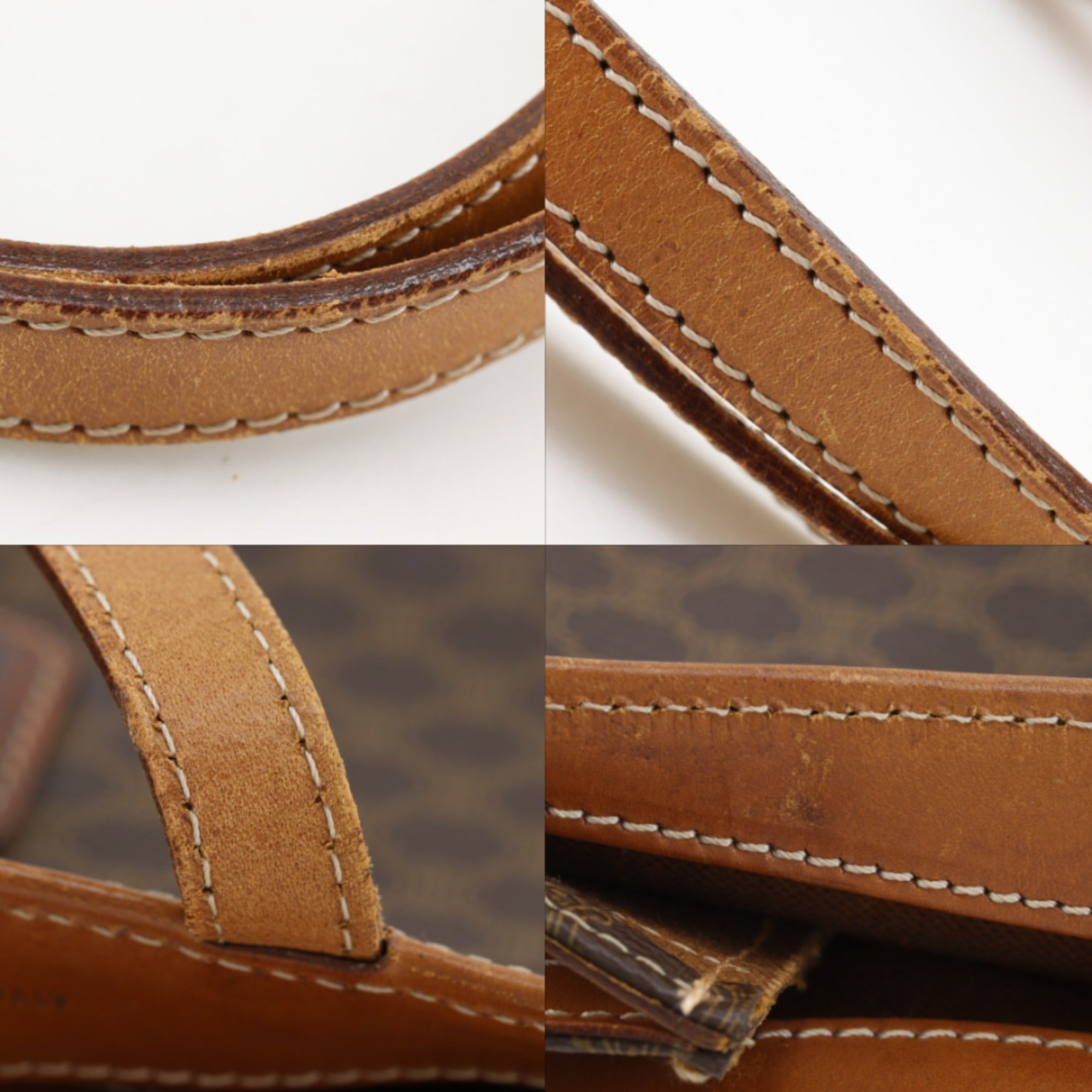 Celine Brown Pvc Tote Bag (Pre-Owned)
