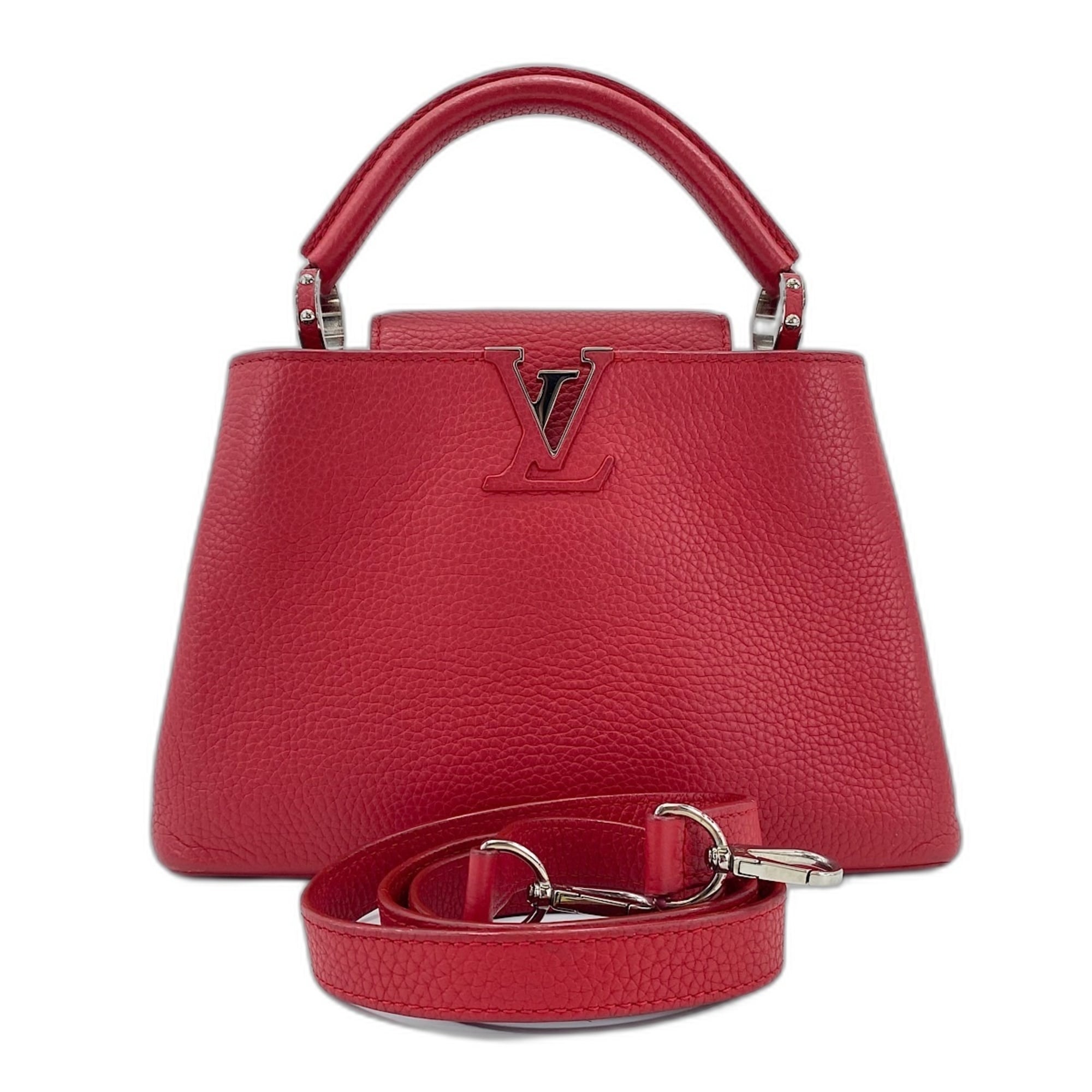 Louis Vuitton Red Color Handbag (Pre-Owned)