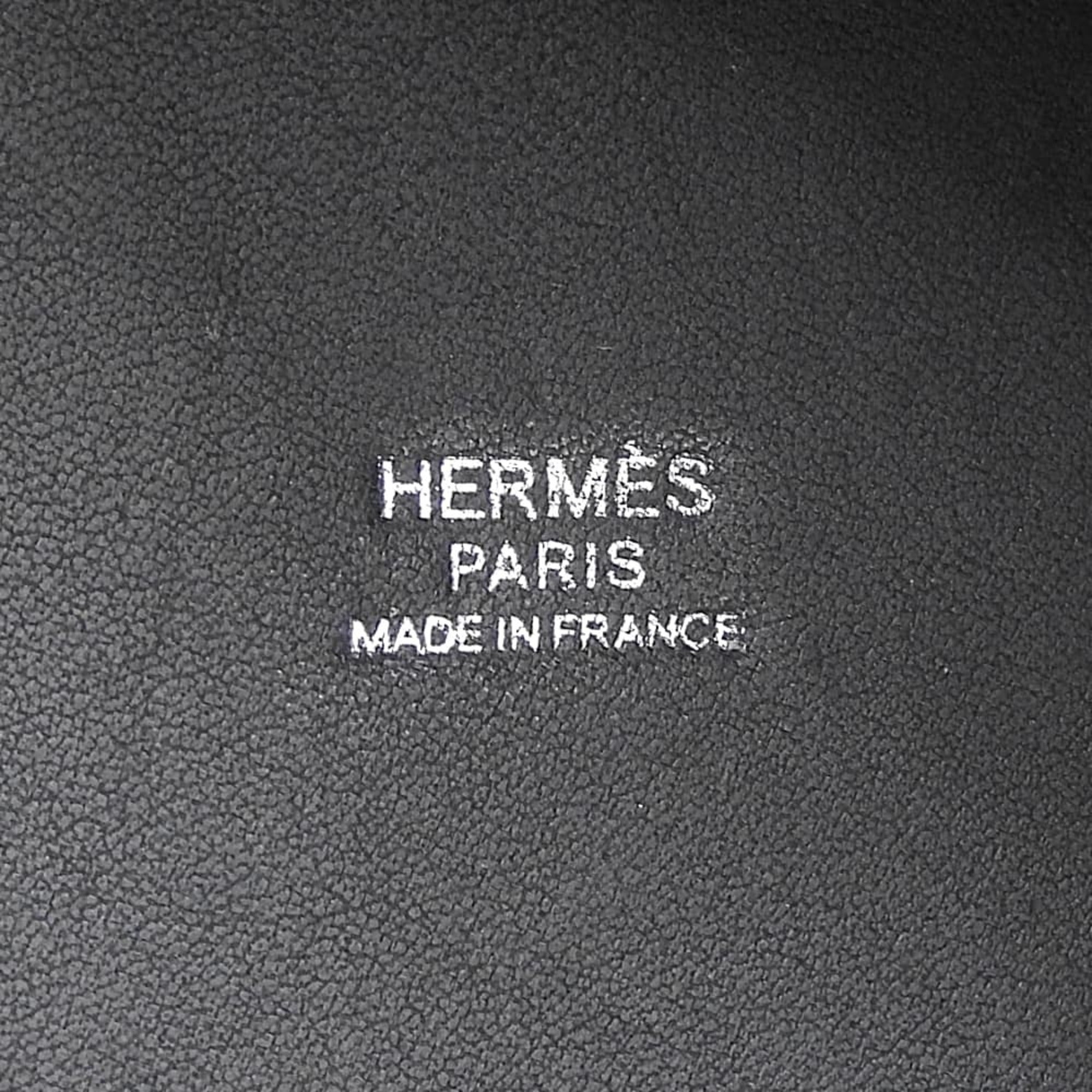 Hermes Blue Marine Navy Swift Leather Handbag (Pre-Owned)