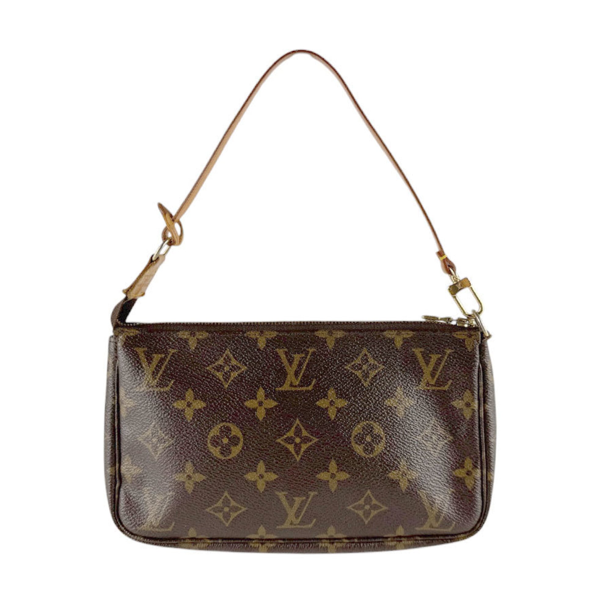Louis Vuitton Brown Monogram Monogram Handbag Pochette (Pre-Owned)