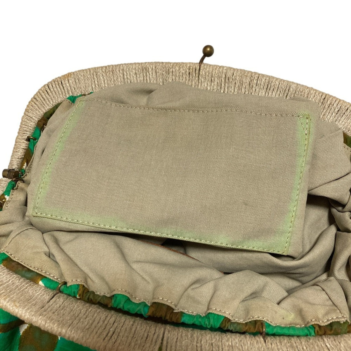 Marni Brown Green Yellow Shoulder Bag (Pre-Owned)