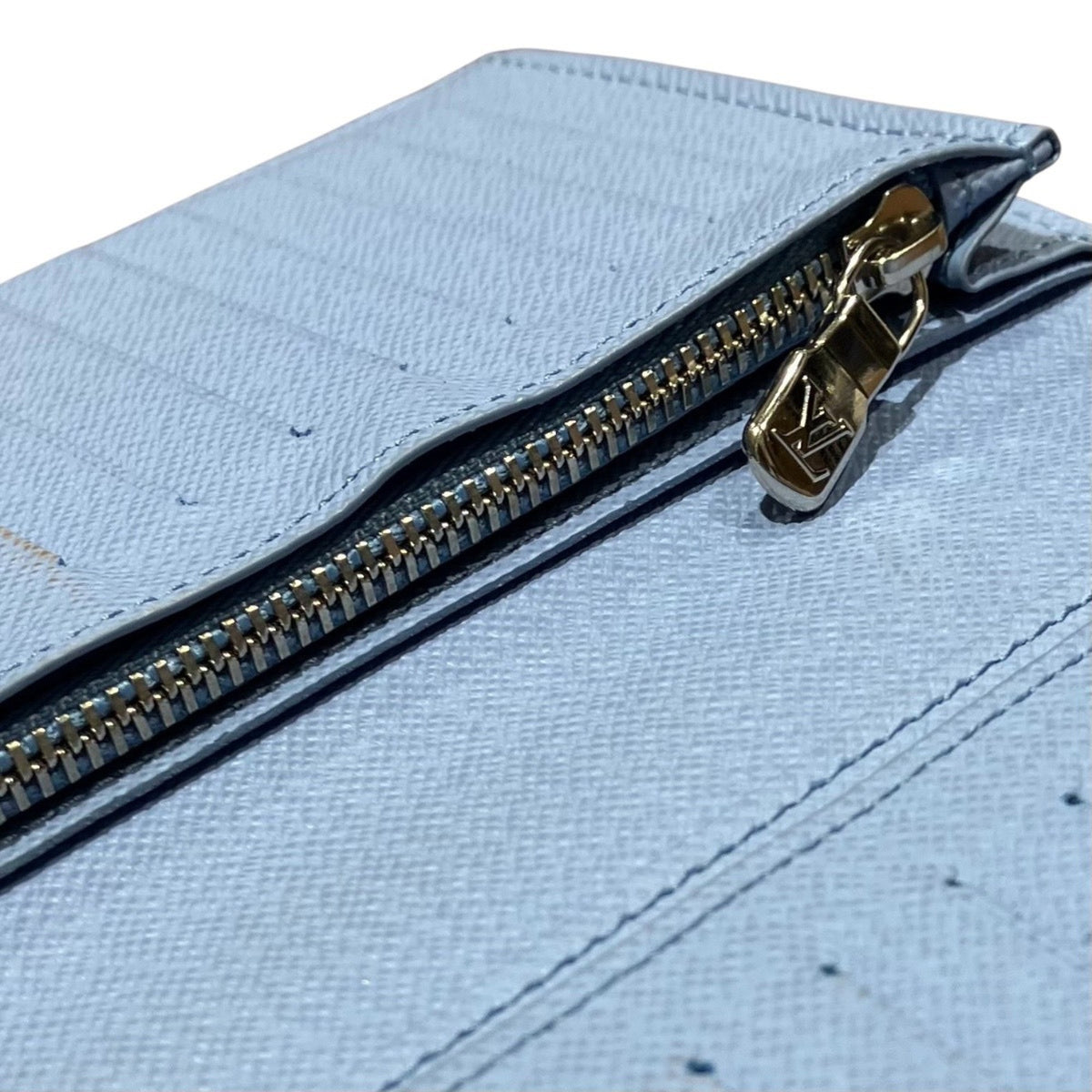 Louis Vuitton Blue Ciel Monogram Monogram Long Wallet (Bi-Fold) (Pre-Owned)