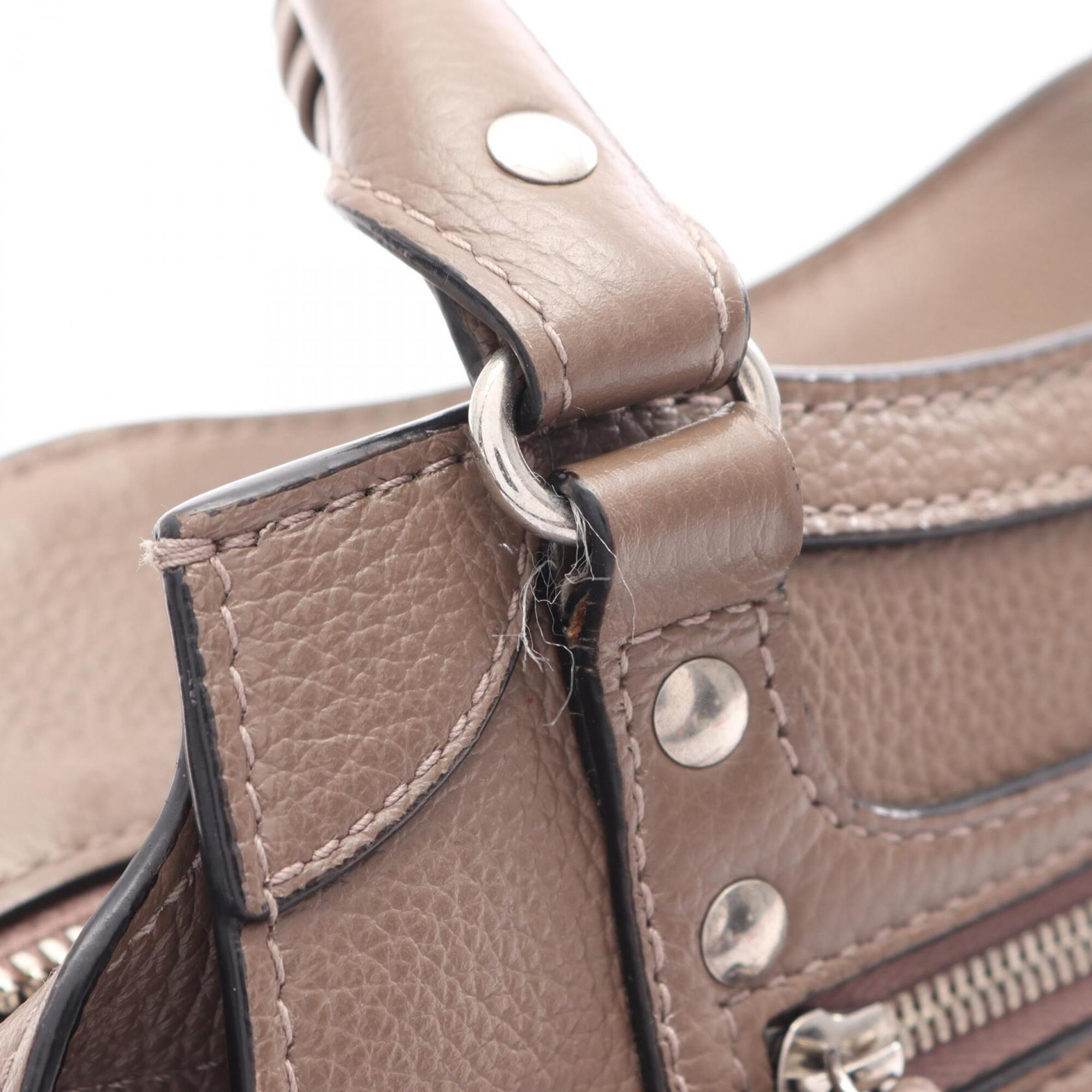 Balenciaga Brown Leather Handbag (Pre-Owned)