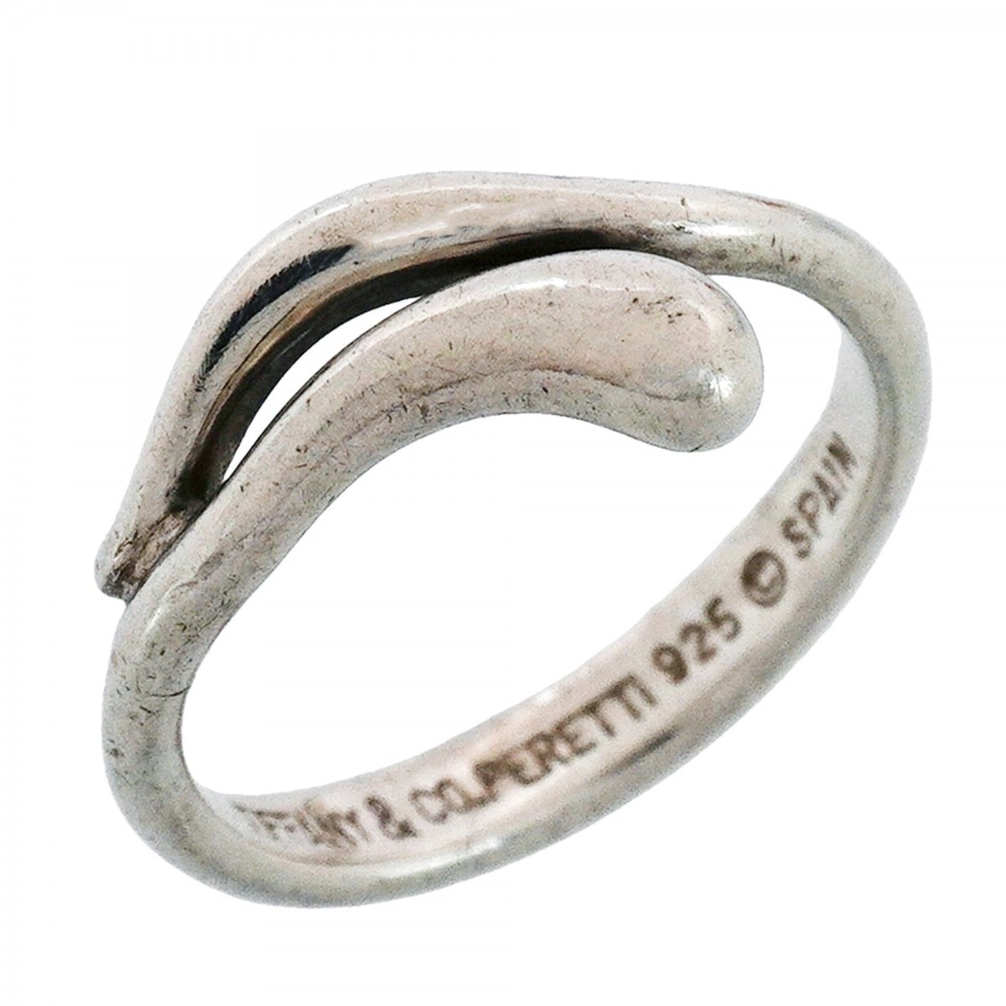 Tiffany Silver 925 Band Ring (Pre-Owned)