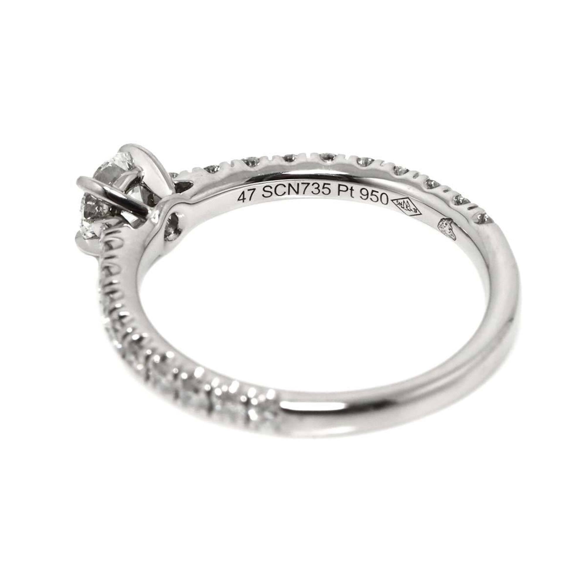Cartier Platinum 950 Band Ring (Pre-Owned)