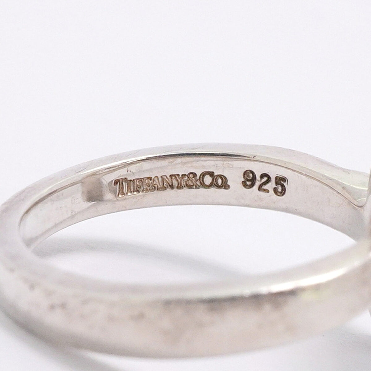Tiffany Silver 925 Band Ring (Pre-Owned)