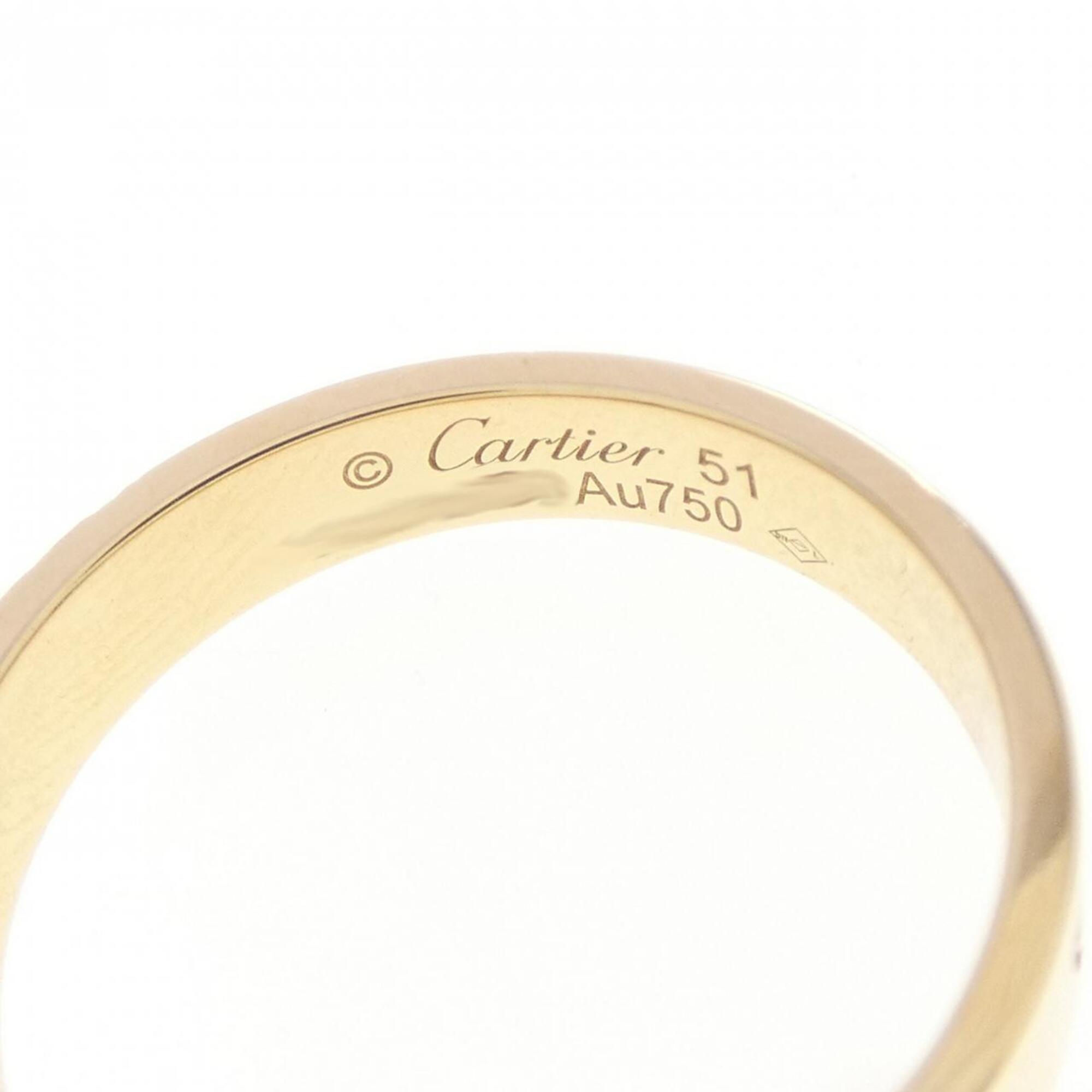 Cartier Yellow Gold (18K) Band Ring (Pre-Owned)
