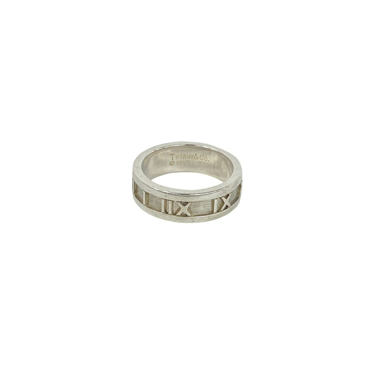 Tiffany Silver Silver 925 Band Ring (Pre-Owned)