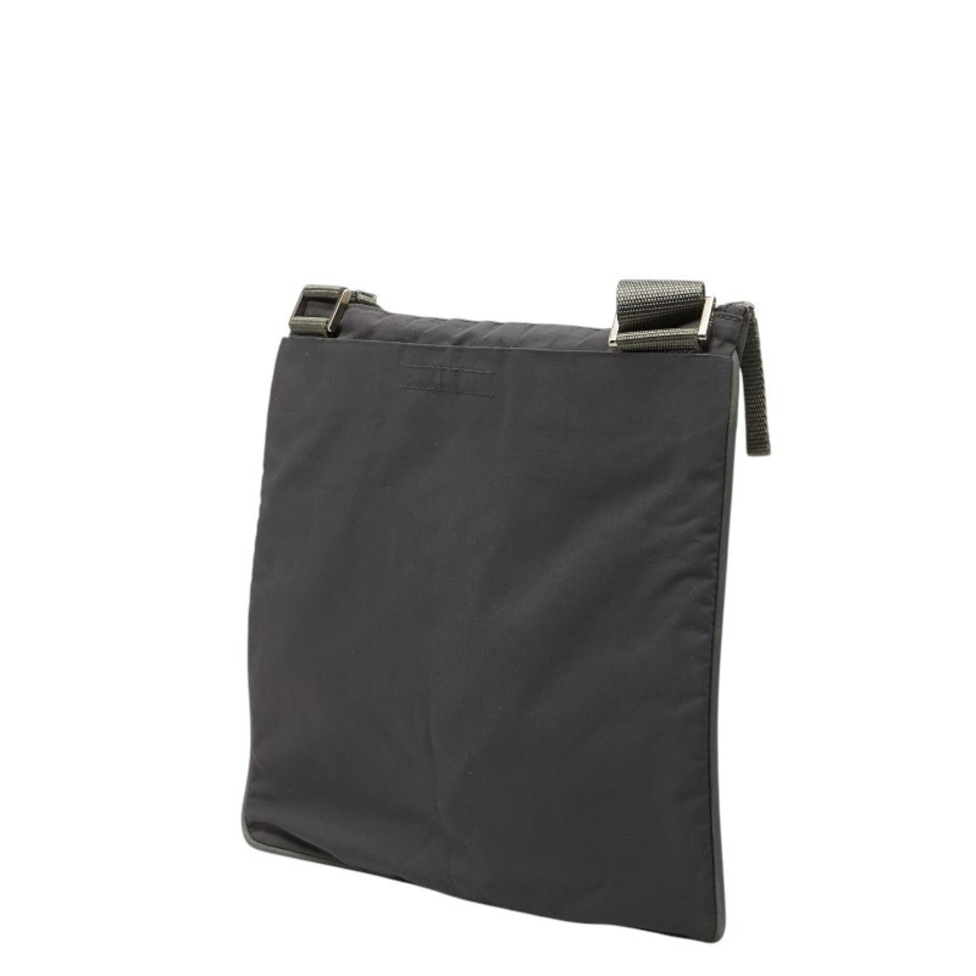 Pradasports Gray Nylon Shoulder Bag (Pre-Owned)