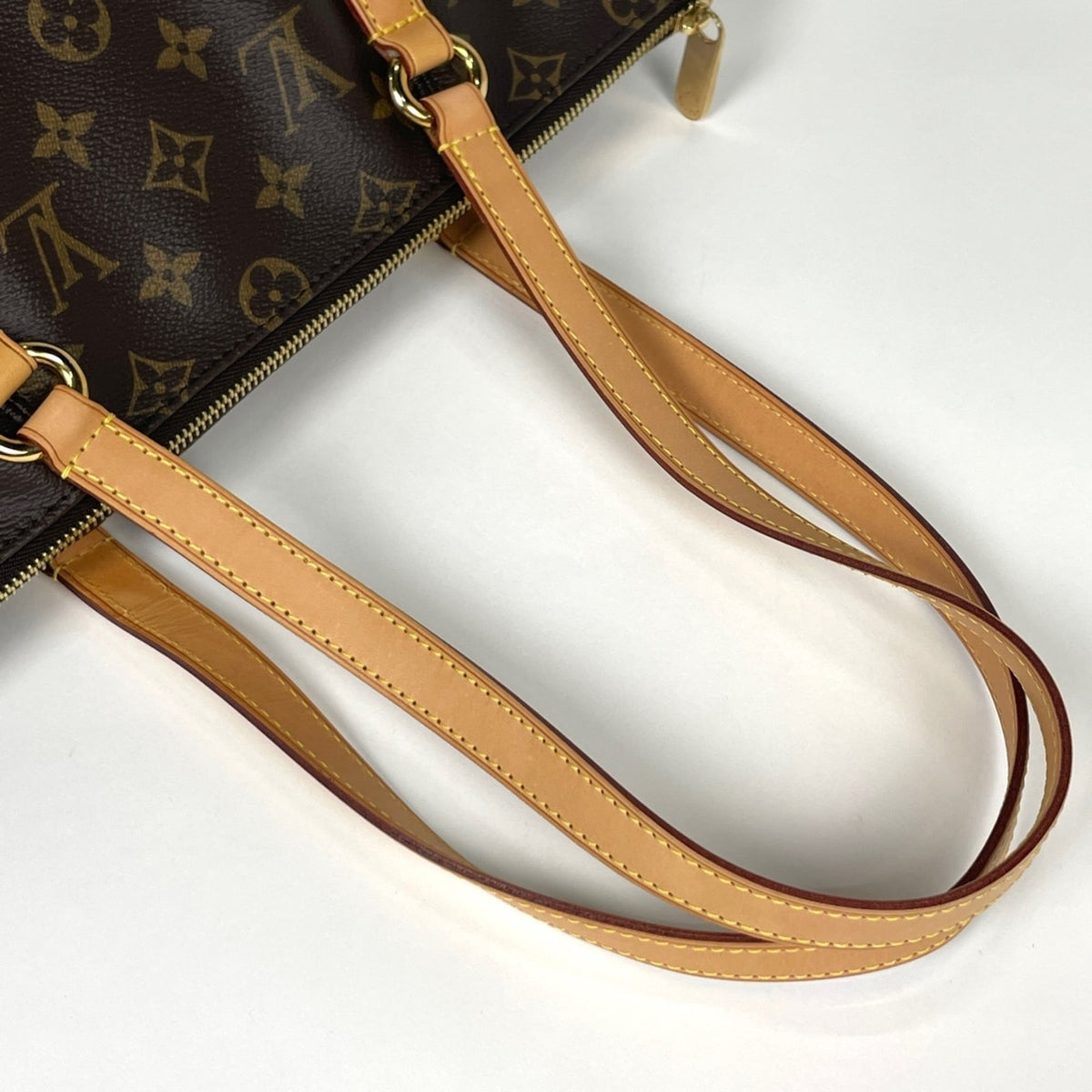 Louis Vuitton Brown Monogram Shoulder Bag Tote Bag (Pre-Owned)