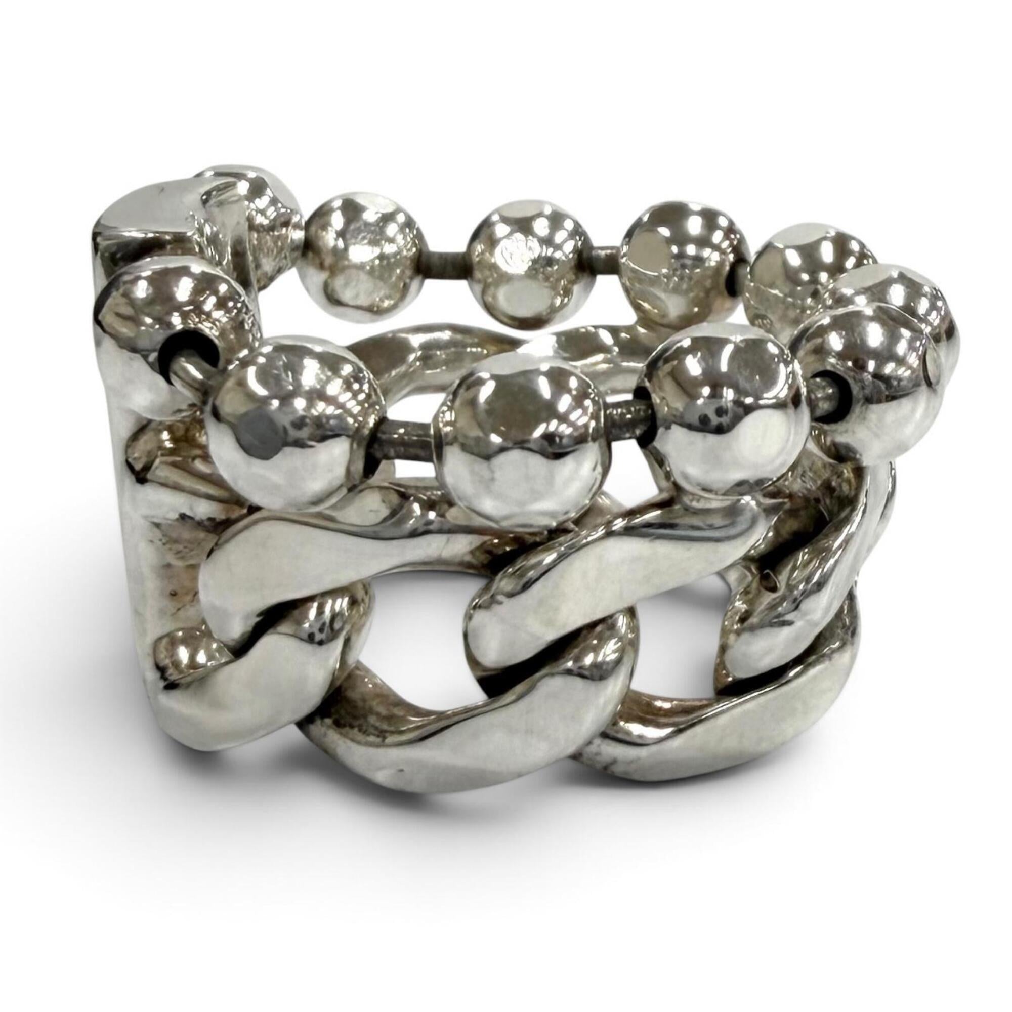 Gucci Silver Silver 925 Band Ring (Pre-Owned)