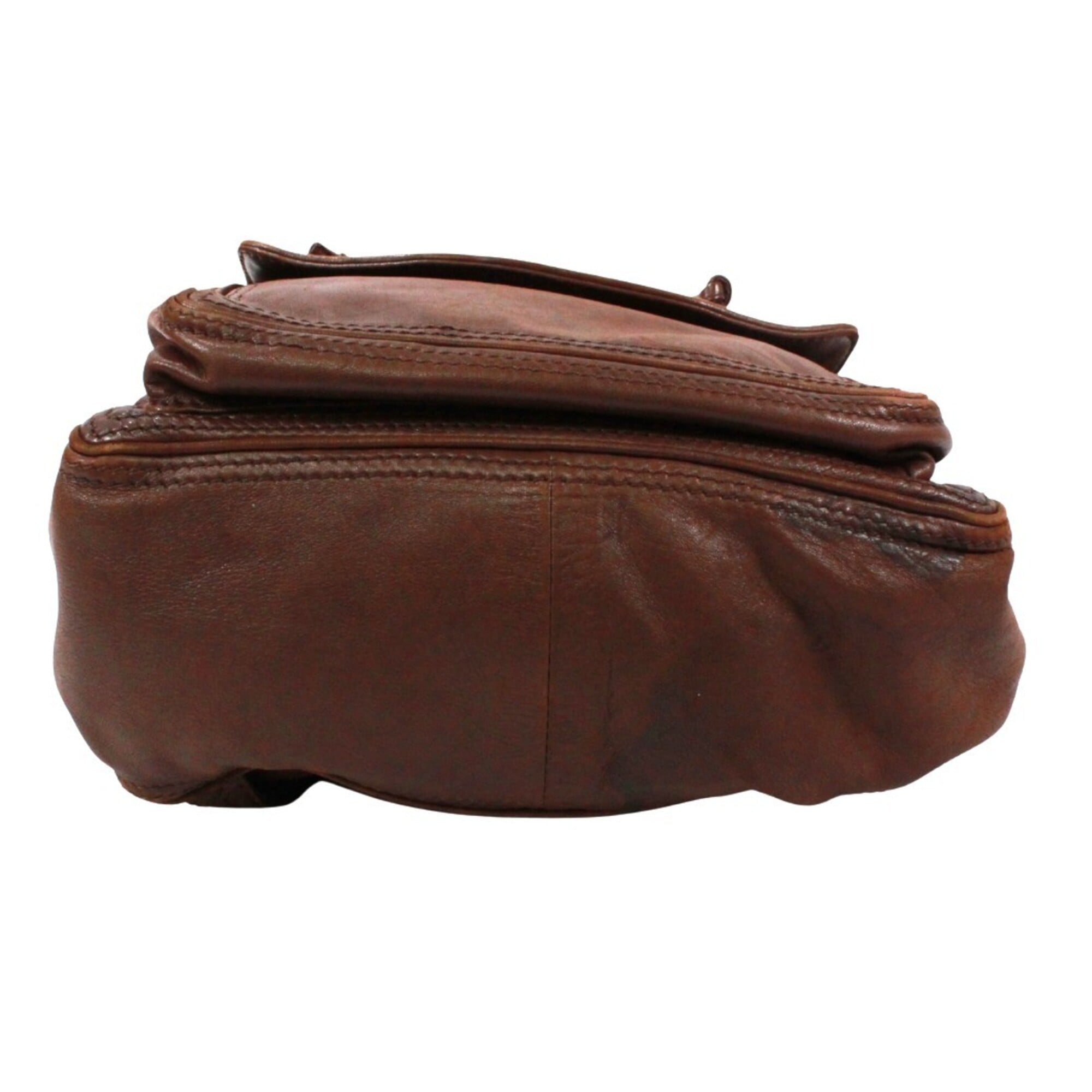 Bottega Veneta Brown Leather Backpack (Pre-Owned)