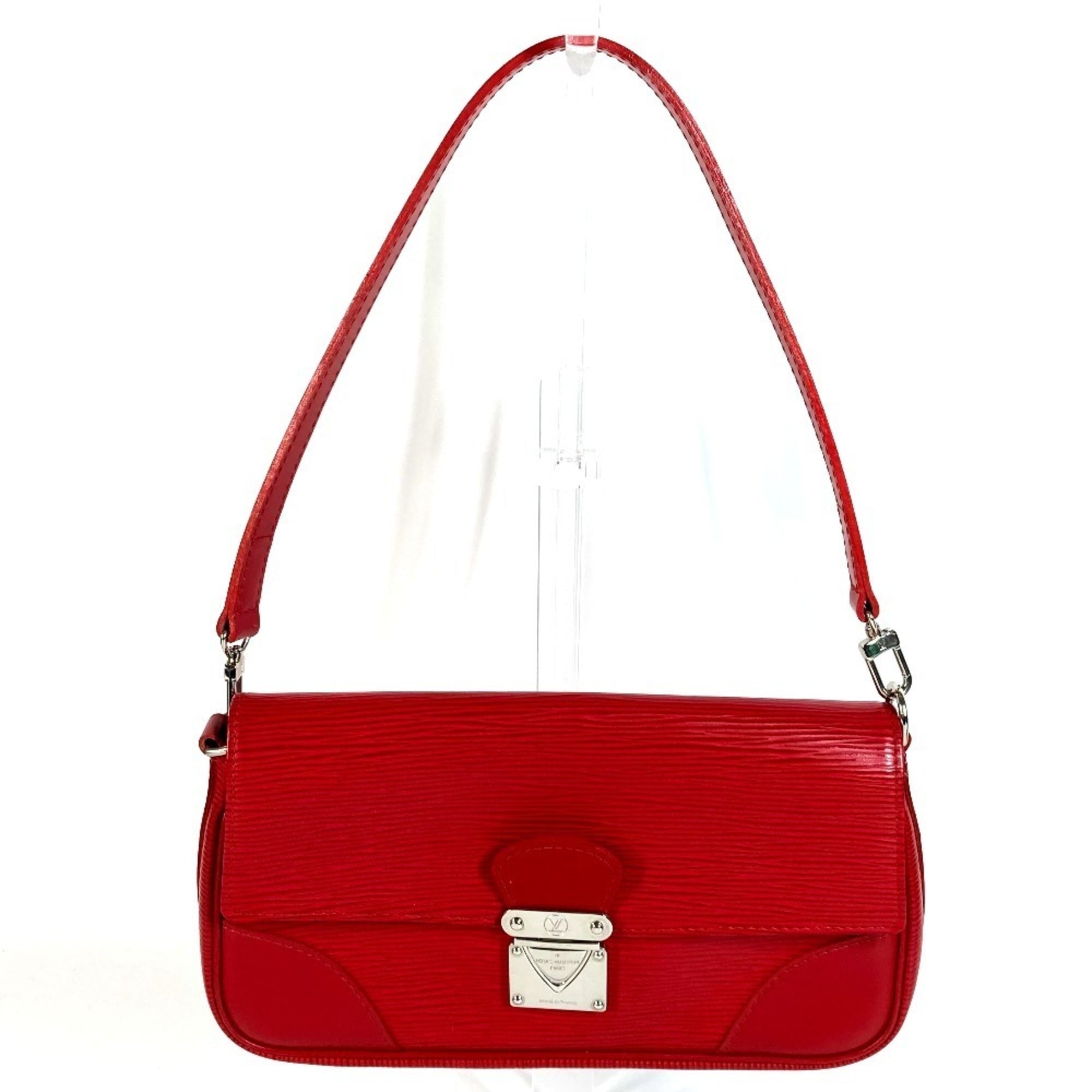 Louis Vuitton Epi Red Color Epi Leather Pochette Shoulder Bag (Pre-Owned)