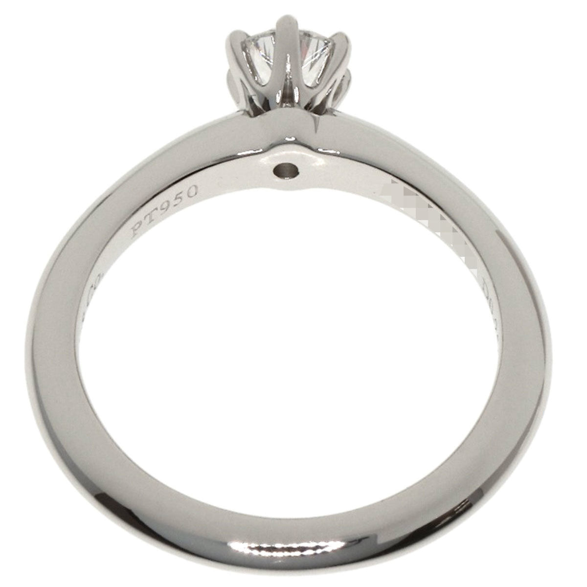 Tiffany Platinum 950 Band Ring (Pre-Owned)