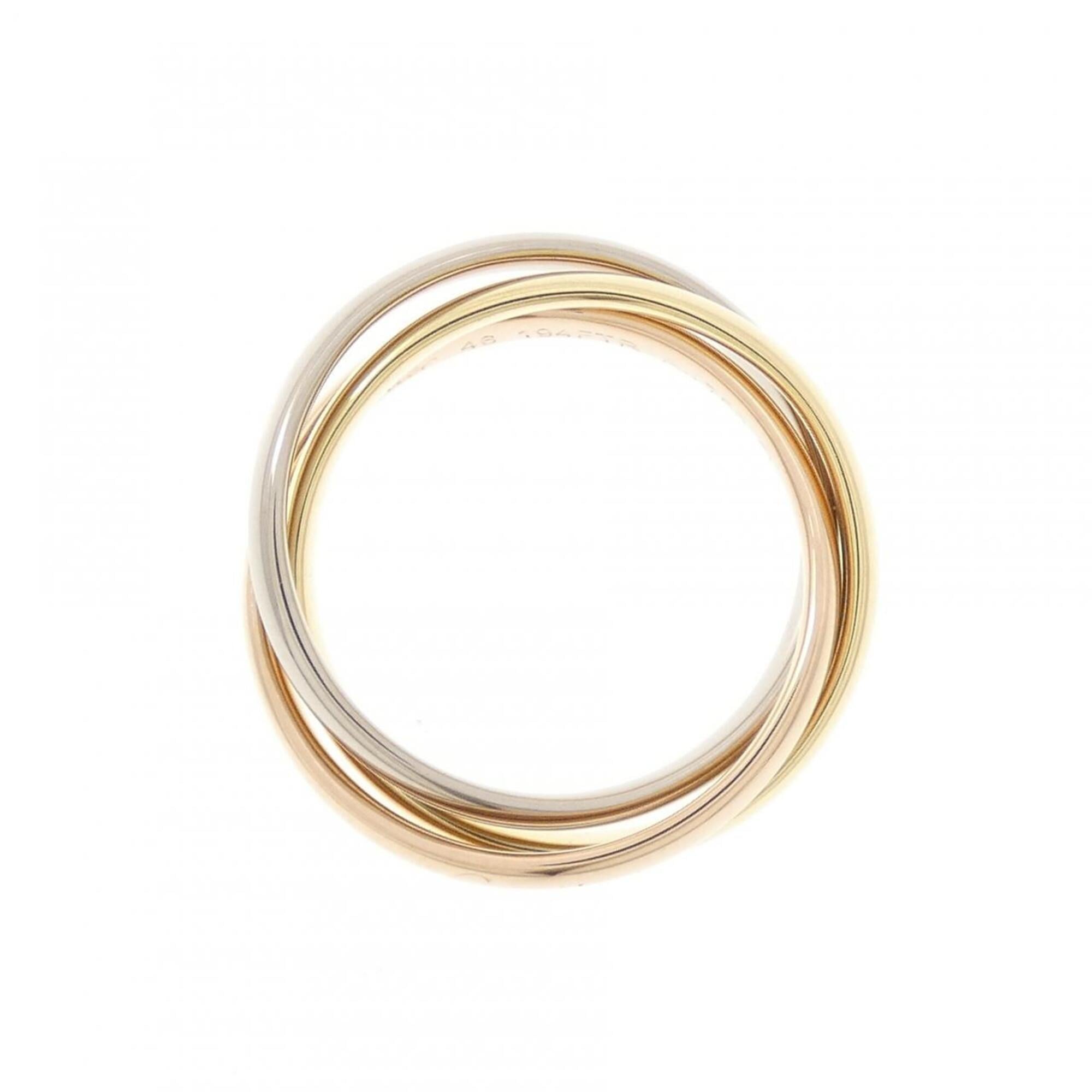 Cartier Yellow Gold (18K) Pink Gold (18K) White Gold (18K) Band Ring (Pre-Owned)