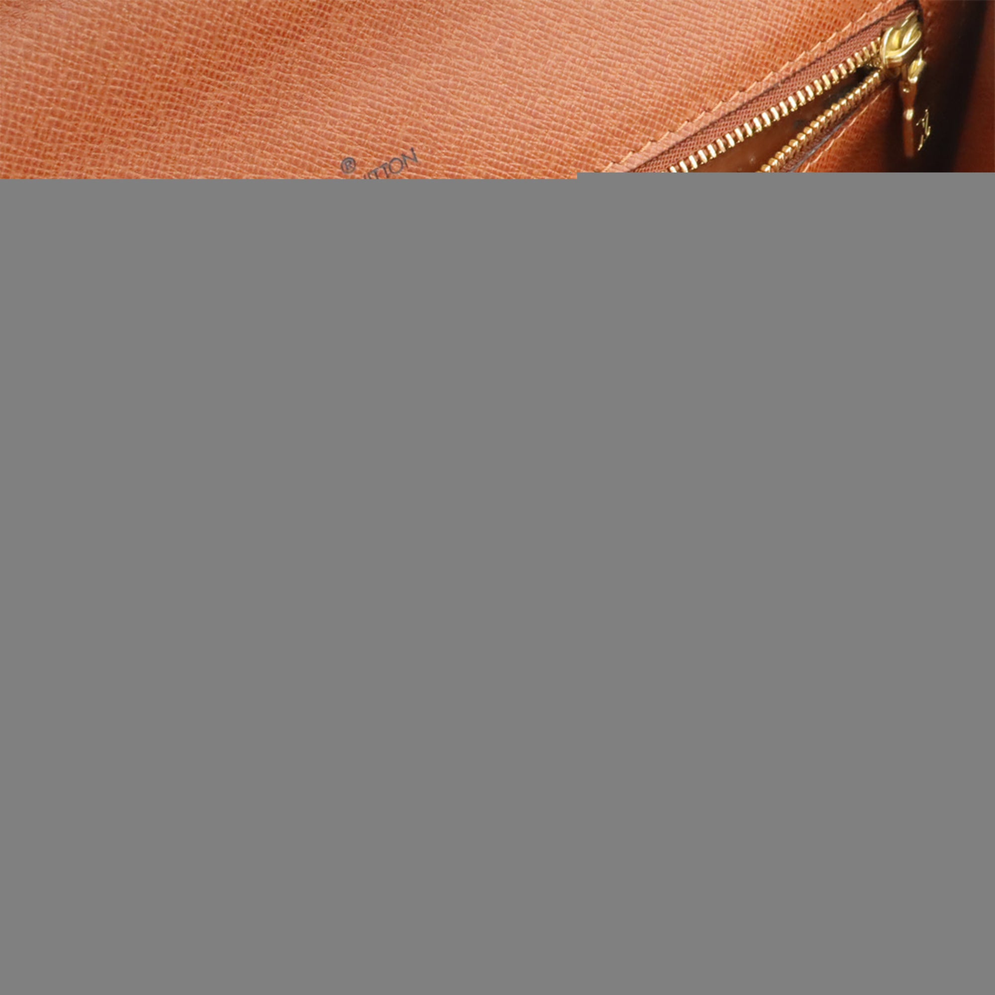 Louis Vuitton Brown Monogram Canvas Handbag Shoulder Bag (Pre-Owned)