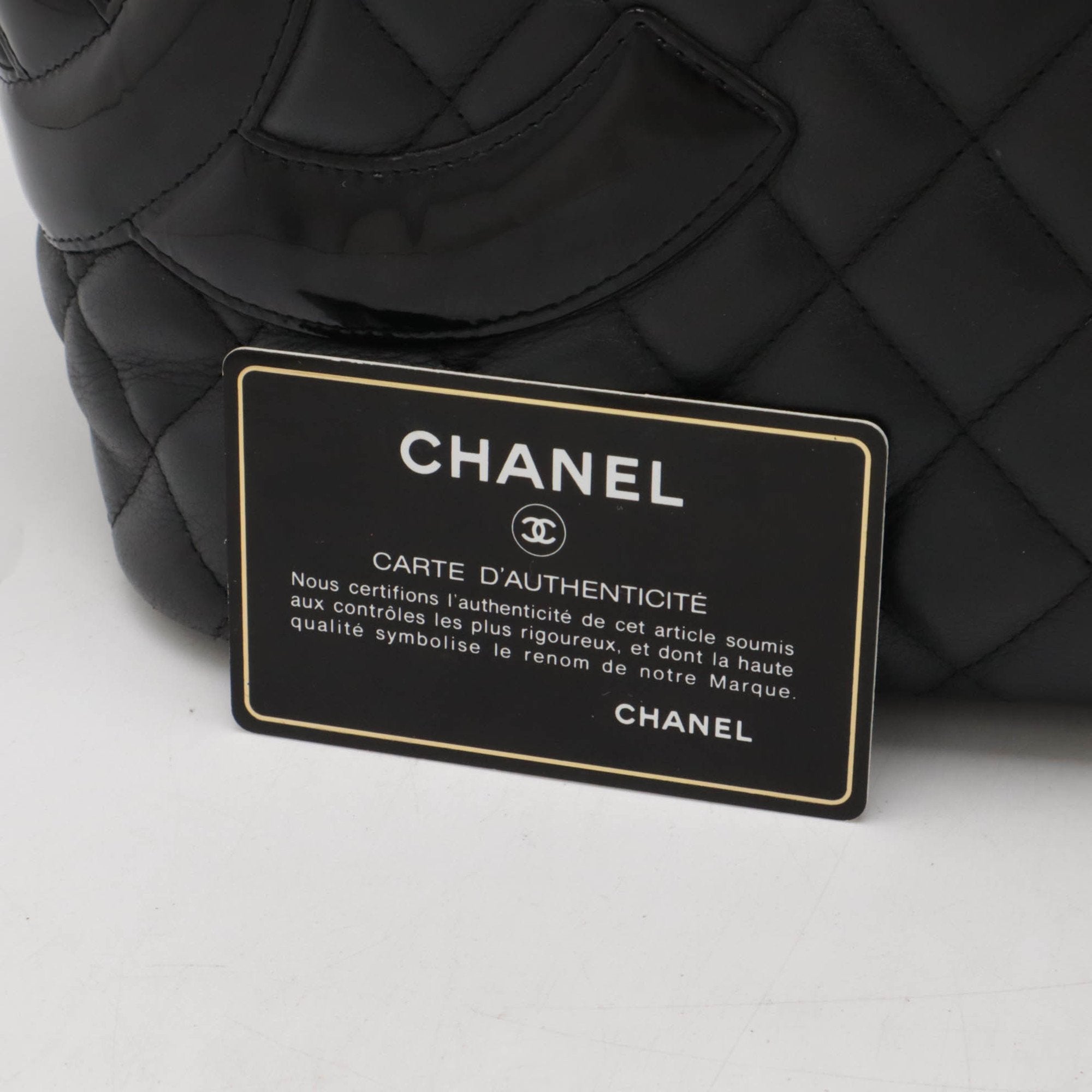 Chanel Black Pink Leather Shoulder Bag Tote Bag (Pre-Owned)