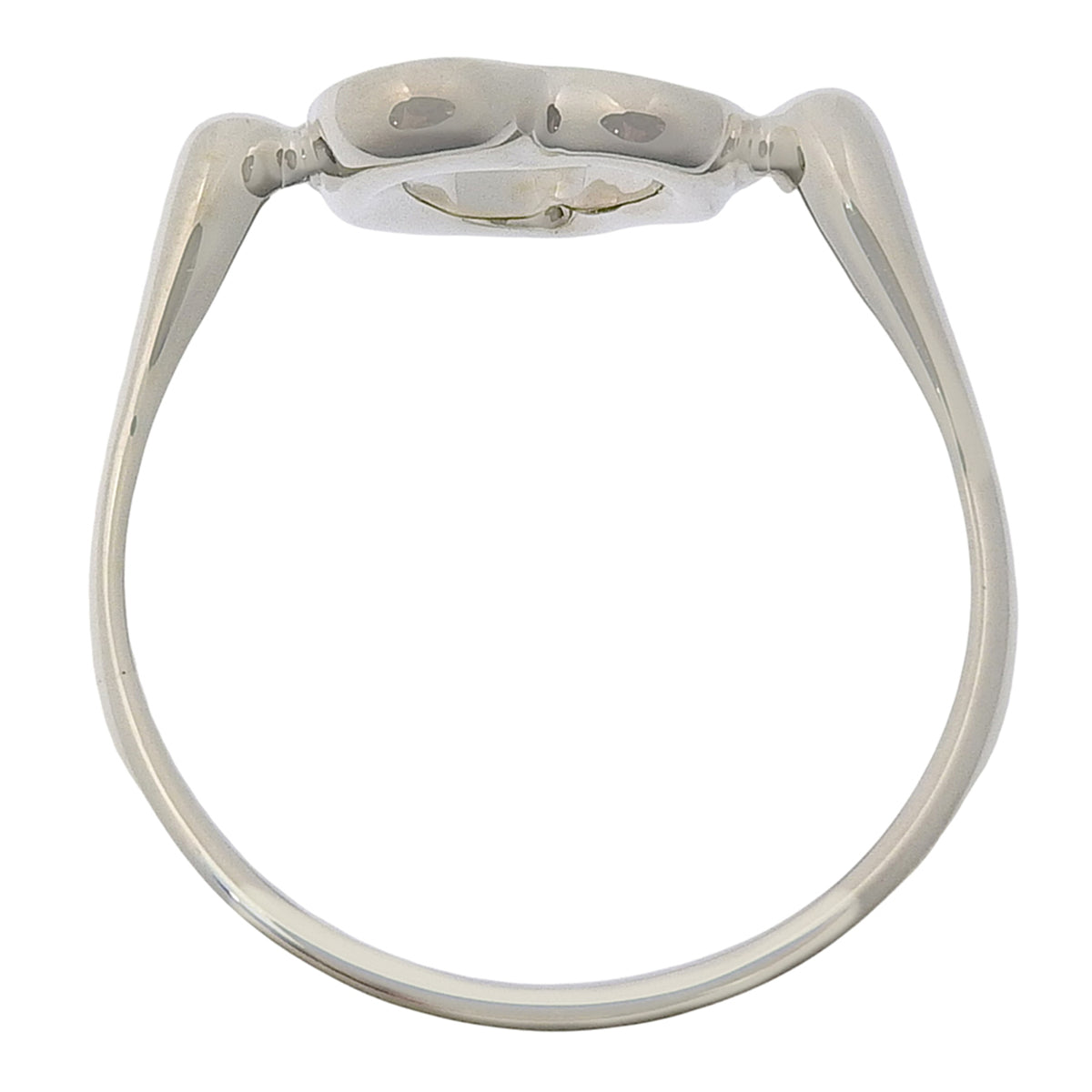 Tiffany Silver Silver 925 Band Ring (Pre-Owned)