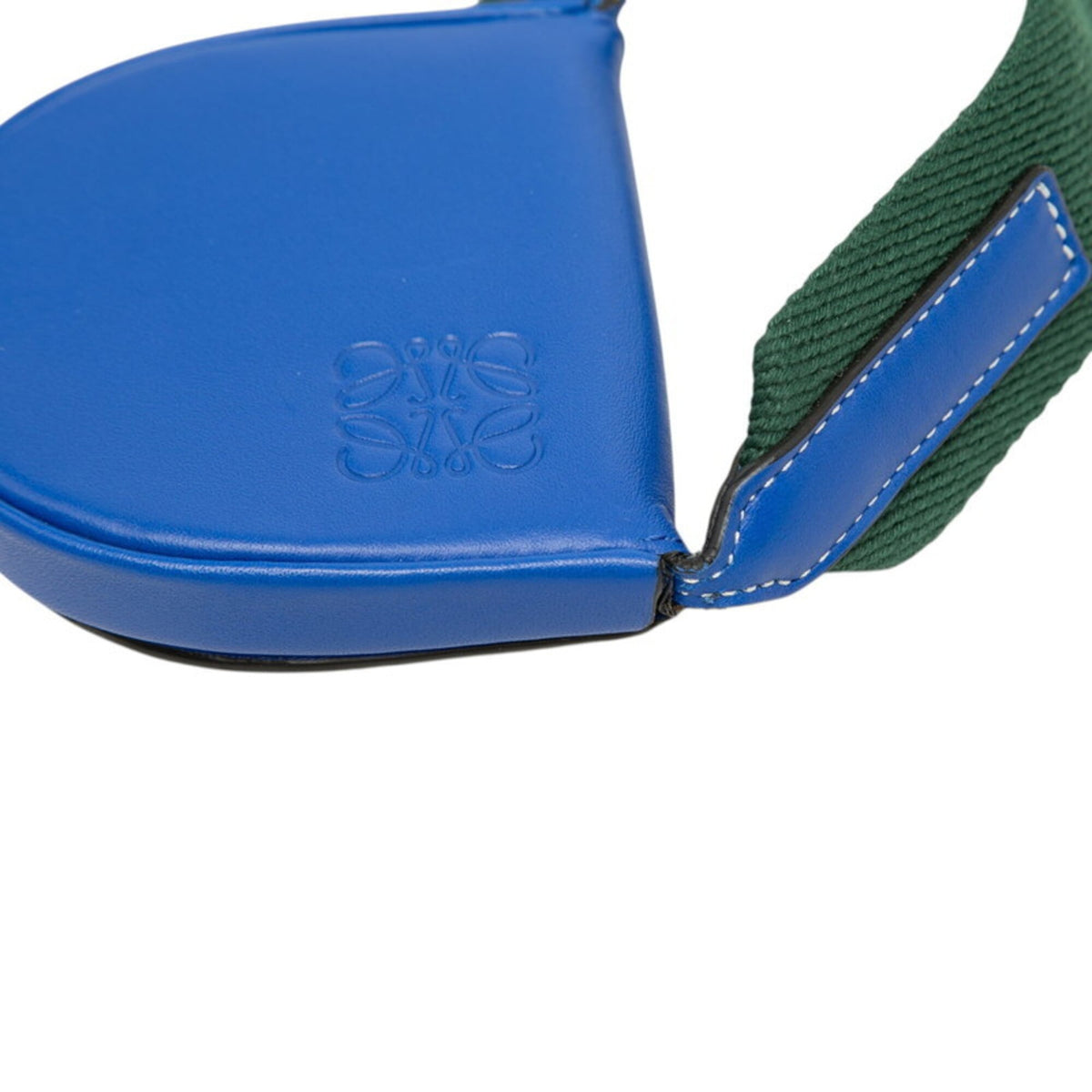 Loewe Blue Green Leather Shoulder Bag (Pre-Owned)