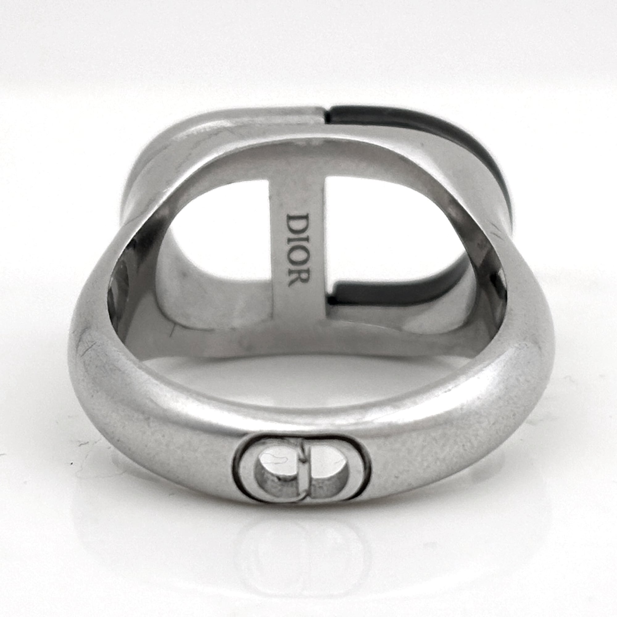 Christian Dior Silver 925 Band Ring (Pre-Owned)
