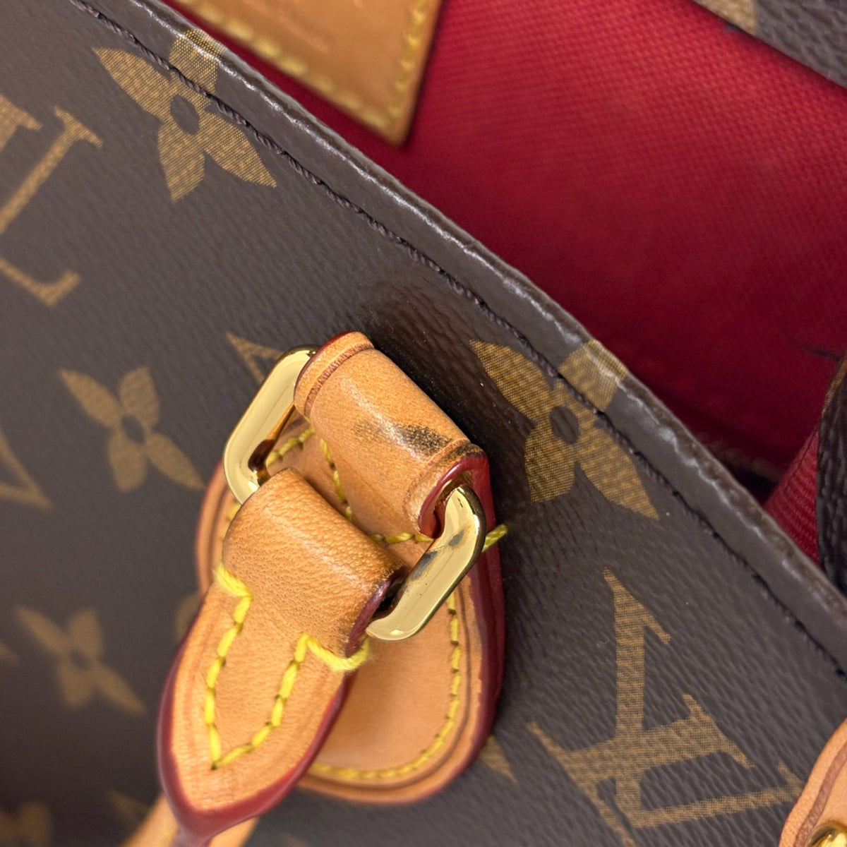 Louis Vuitton Monogram Brown Monogram Monogram Tote Bag (Pre-Owned)