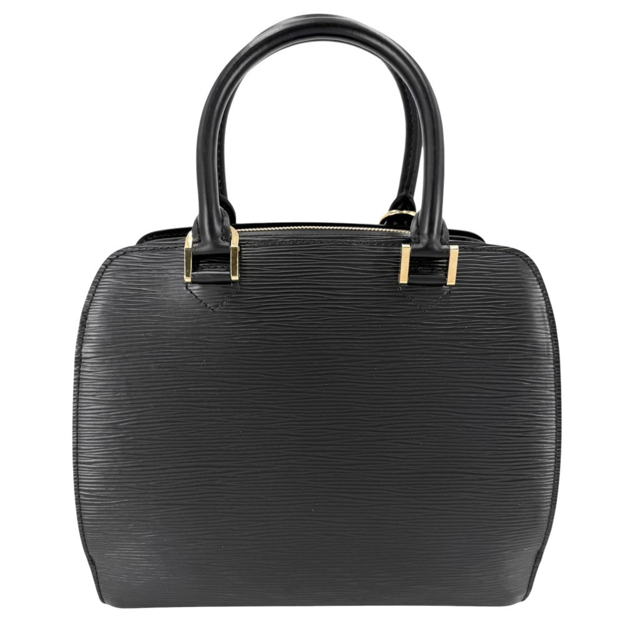 Louis Vuitton Noir Epi Leather Handbag (Pre-Owned)