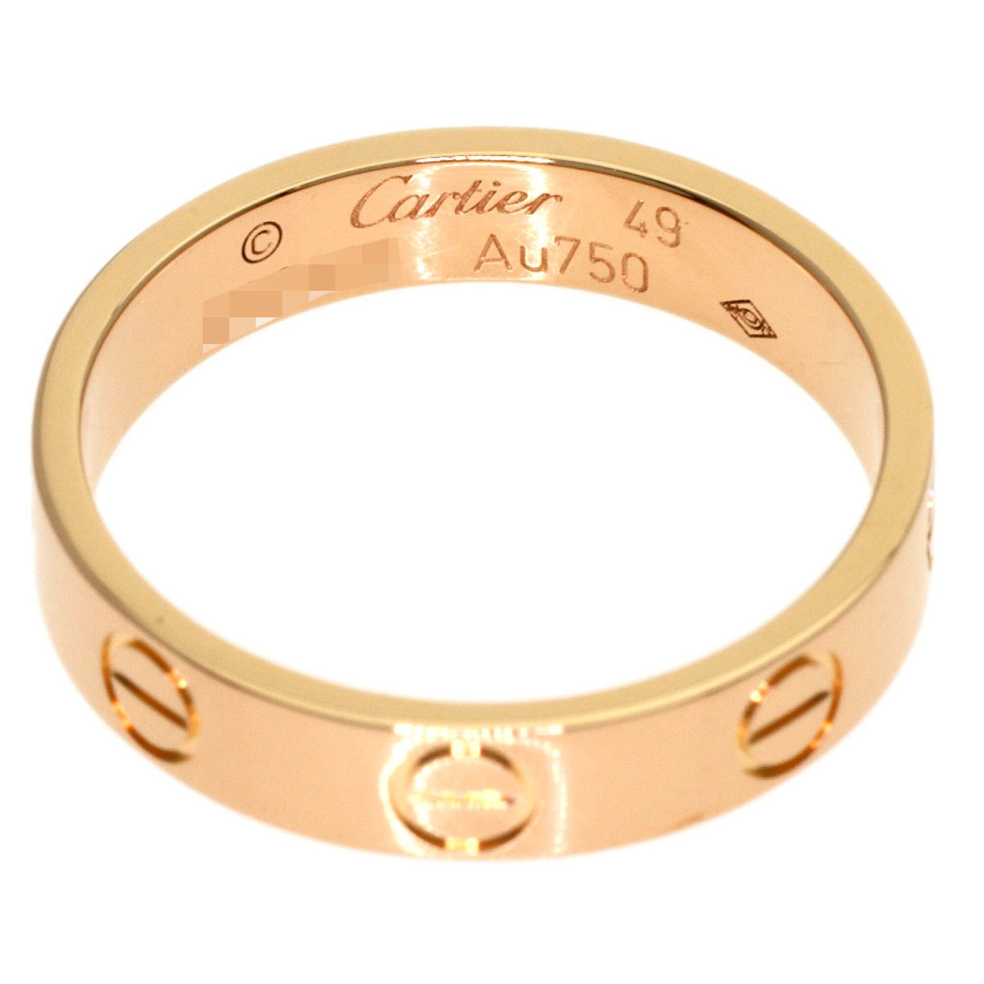 Cartier Pink Gold (18K) Band Ring (Pre-Owned)
