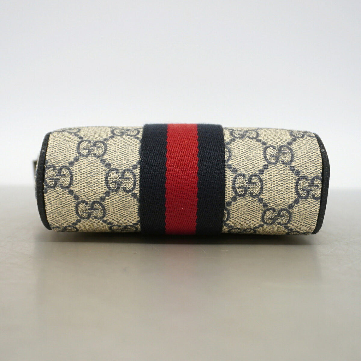 Gucci Navy Leather Shoulder Bag (Pre-Owned)