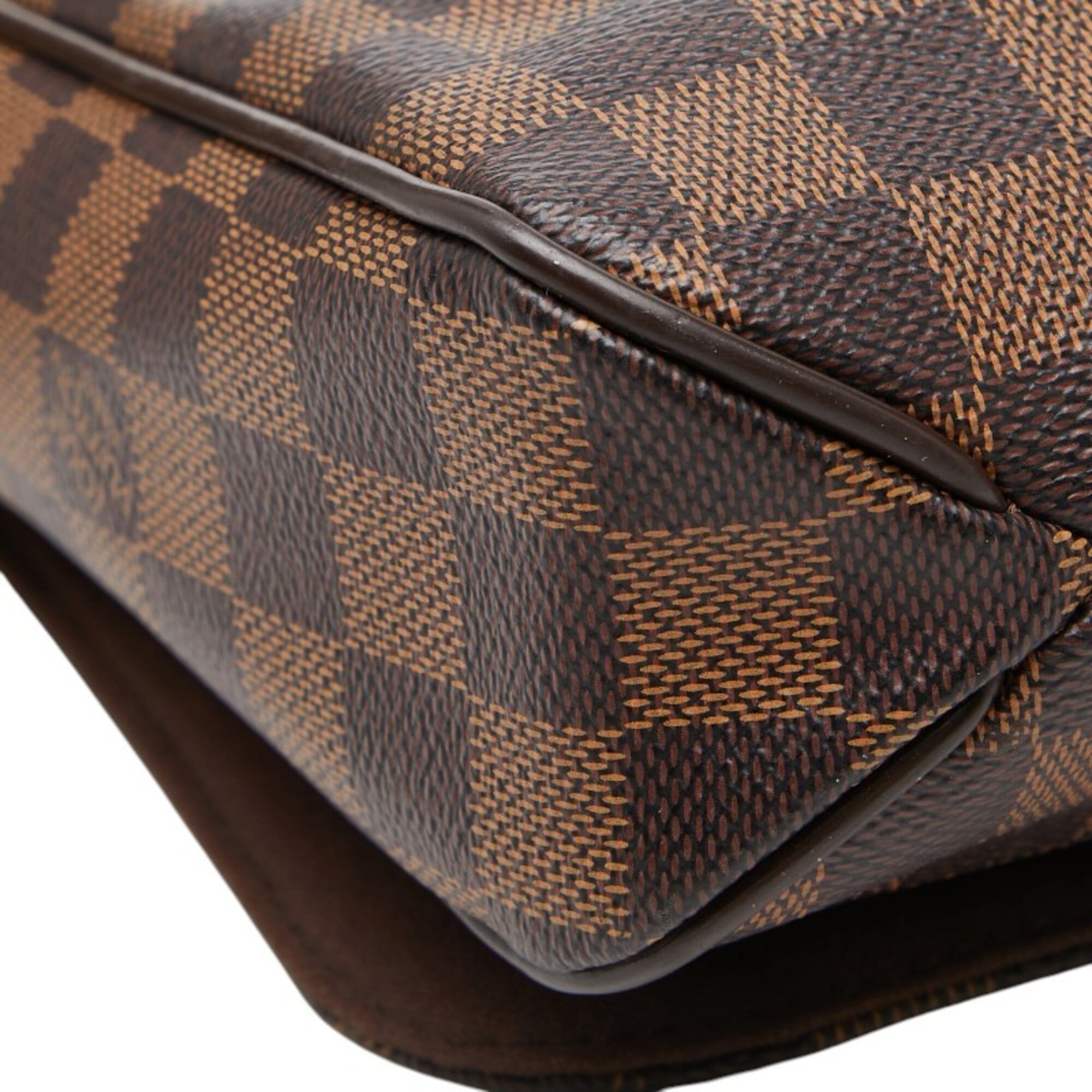 Louis Vuitton Brown Pvc Leather Shoulder Bag (Pre-Owned)