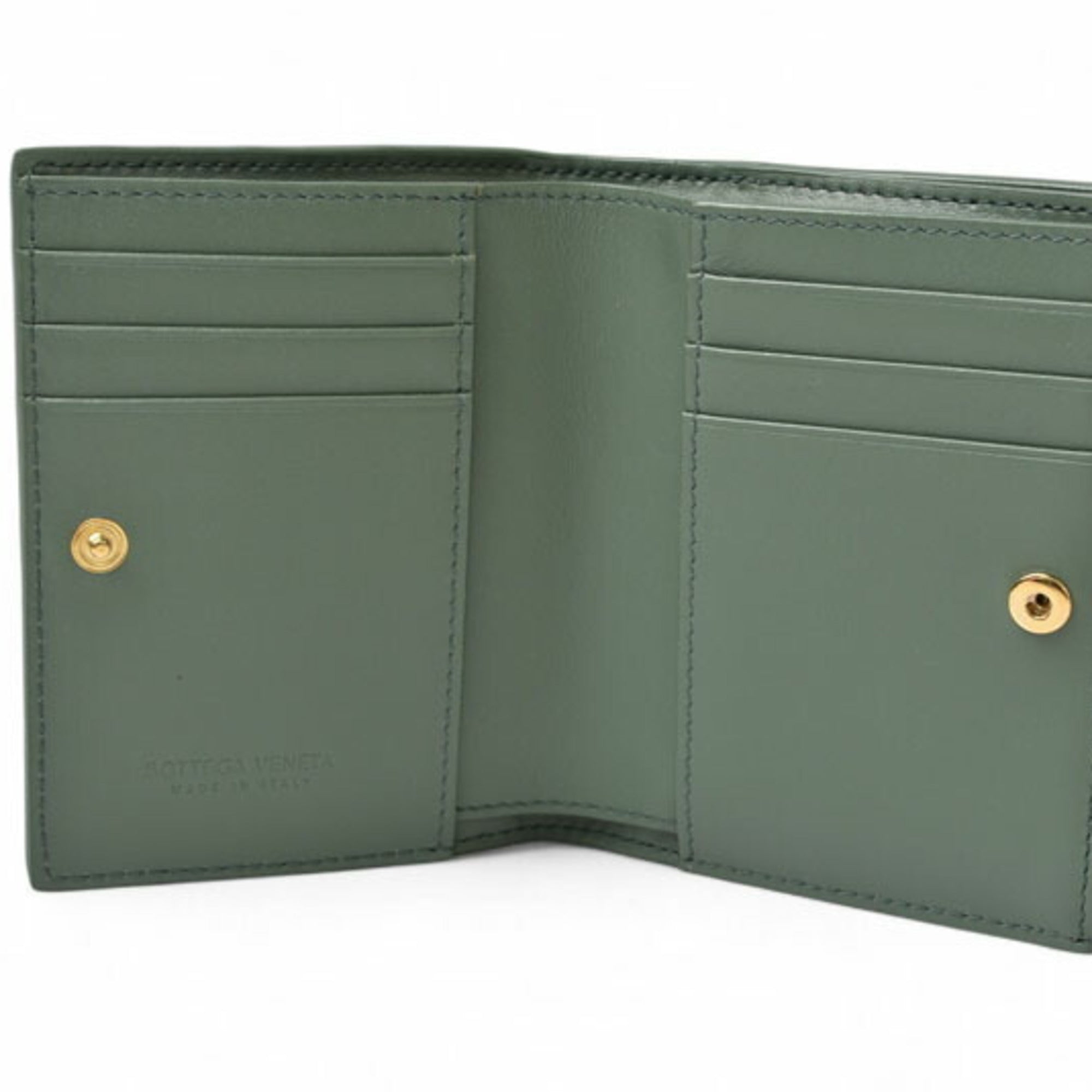 Bottega Veneta Intrecciato Leather Wallet (Bi-Fold) (Pre-Owned)