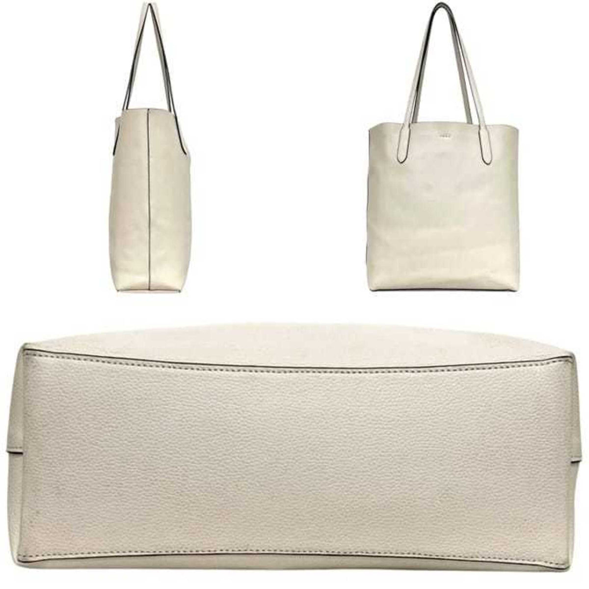 Coach Ivory Leather Tote Bag (Pre-Owned)