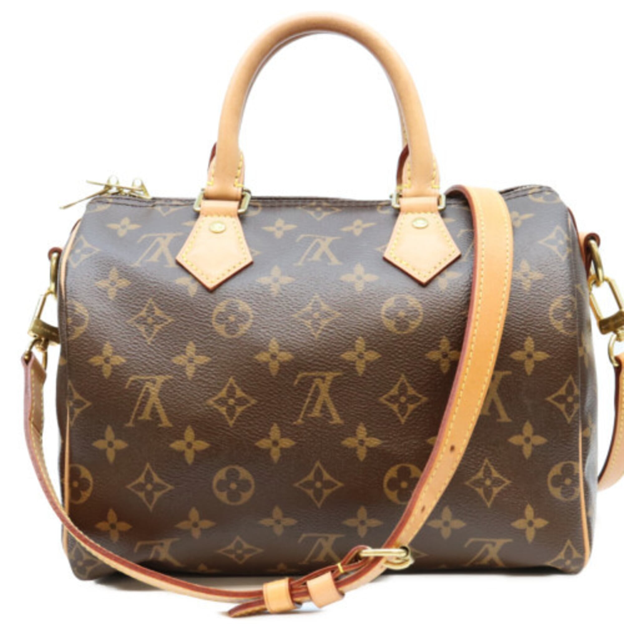 Louis Vuitton Brown Monogram Boston Bag (Pre-Owned)