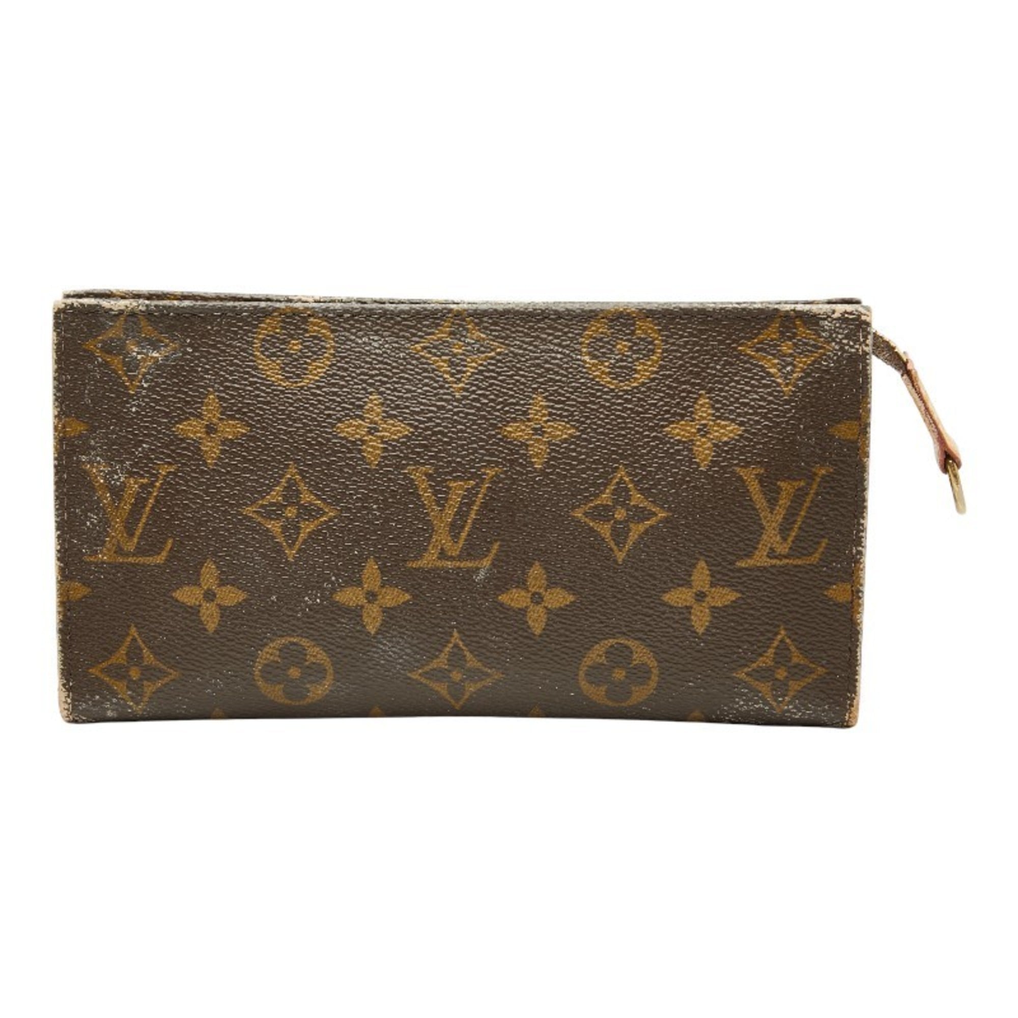 Louis Vuitton Brown Pvc Leather Shoulder Bag Tote Bag (Pre-Owned)