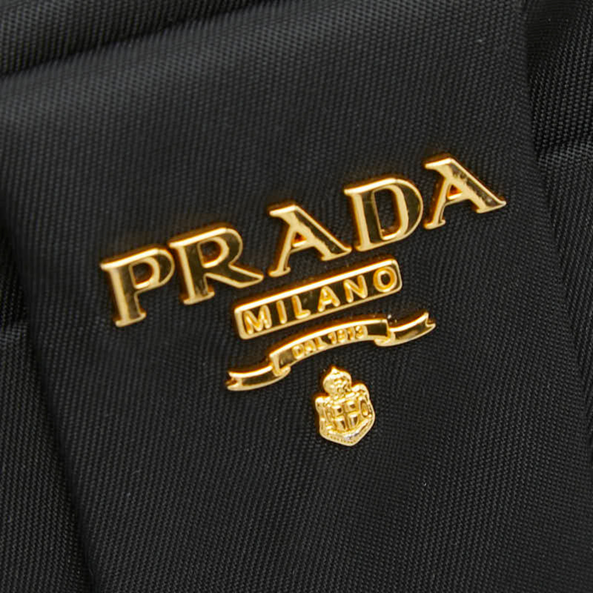 Prada Black Nylon Handbag Pouch (Pre-Owned)