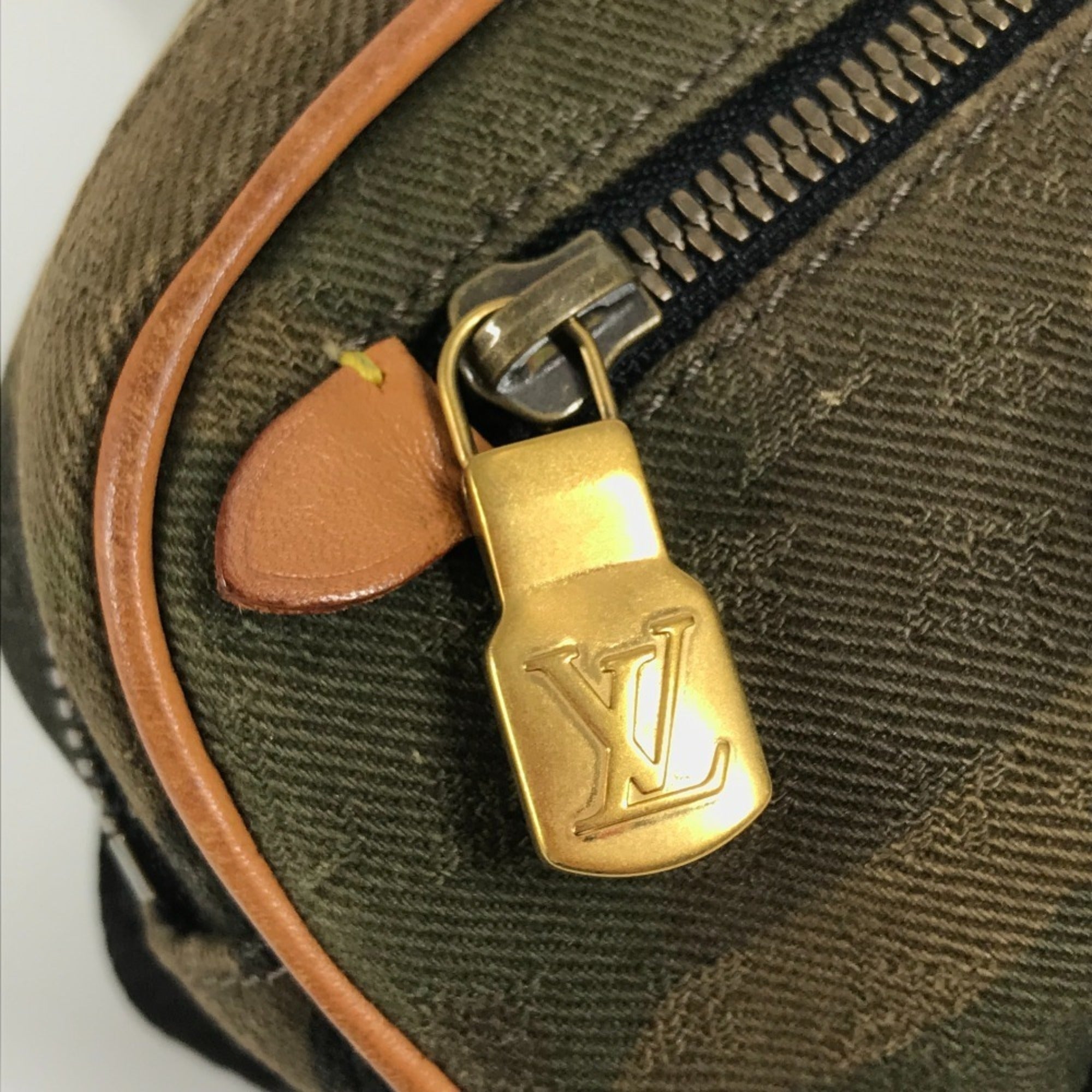 Louis Vuitton Camouflage Khaki Monogram Monogram Sling Bag (Pre-Owned)