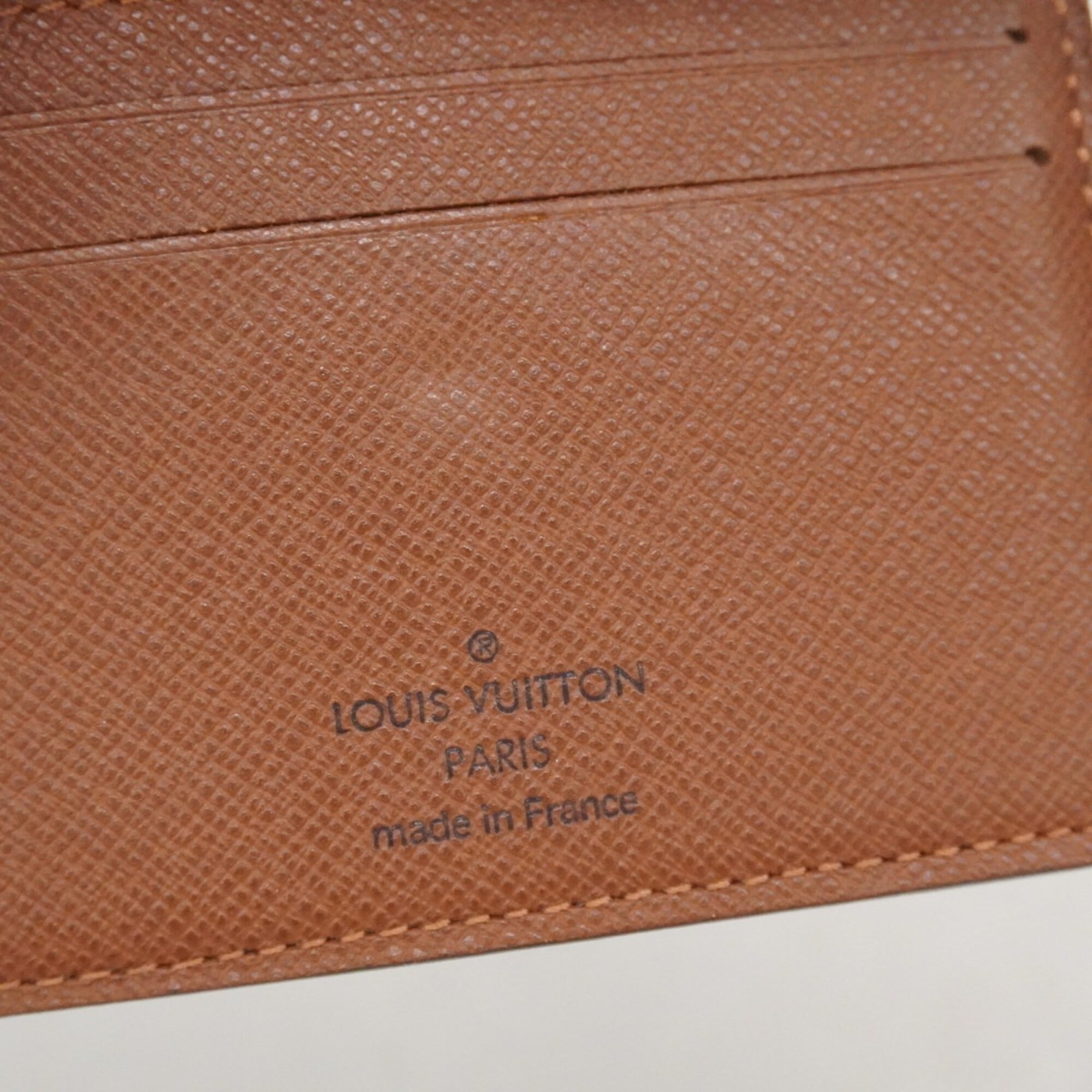 Louis Vuitton Brown Wallet (Tri-Fold) (Pre-Owned)