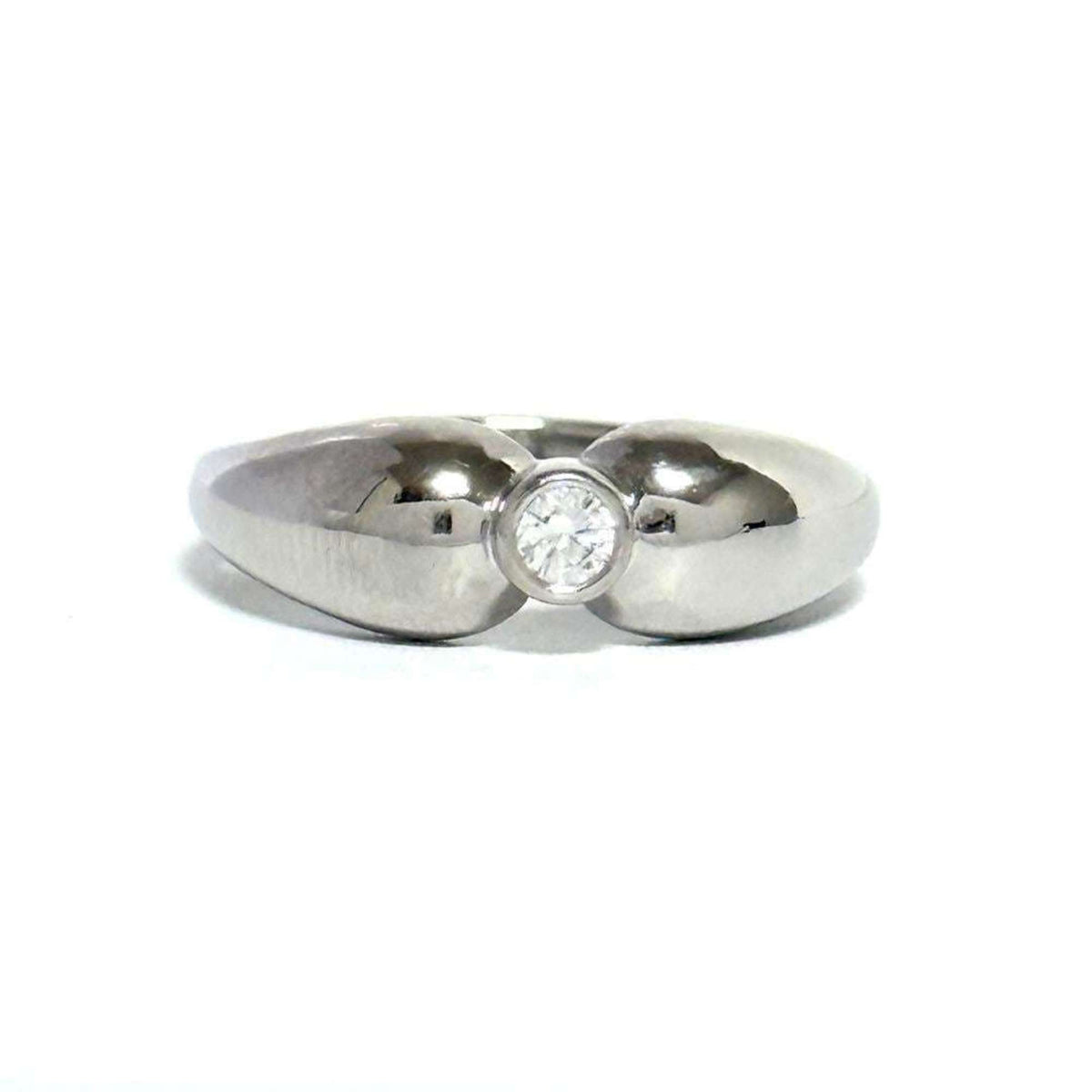 Tiffany Platinum Band Ring (Pre-Owned)