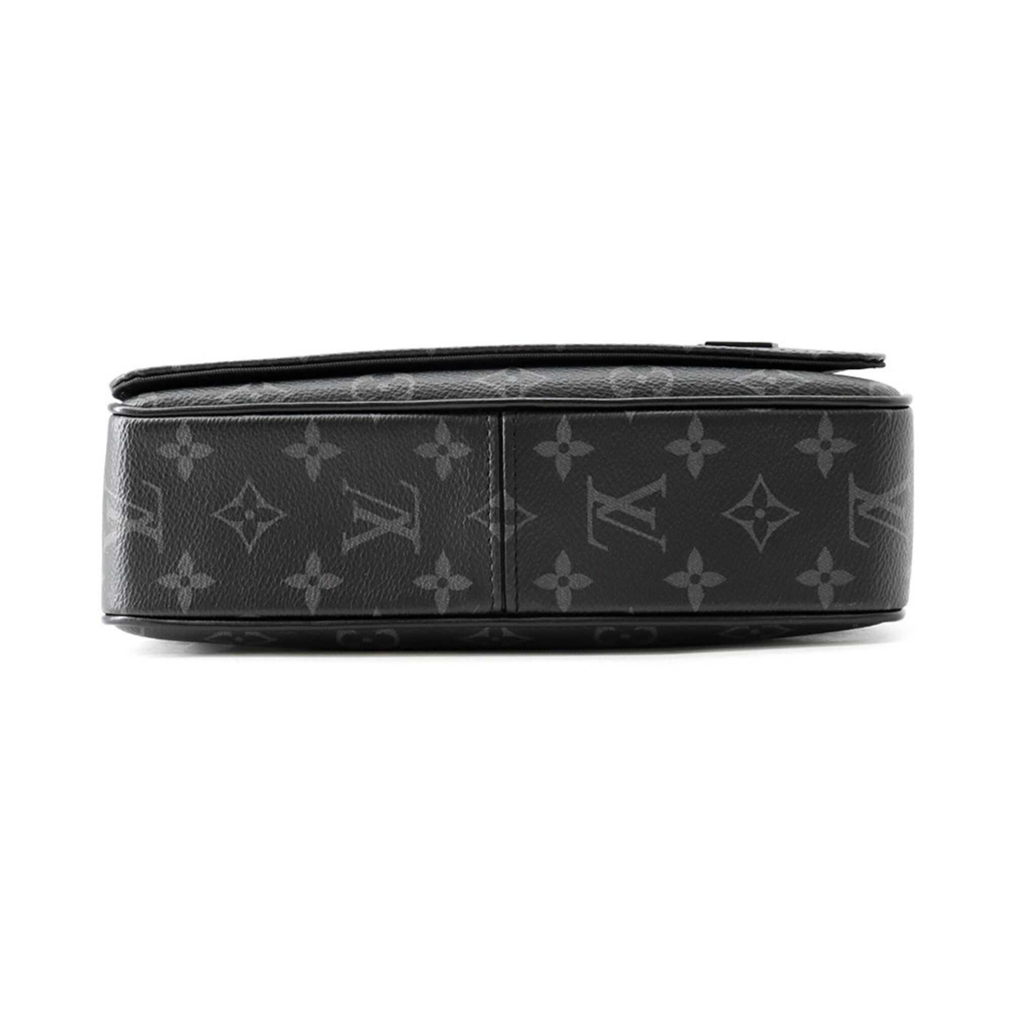 Louis Vuitton Monogram Eclipse Black Noir Monogram Eclipse Handbag Shoulder Bag (Pre-Owned)