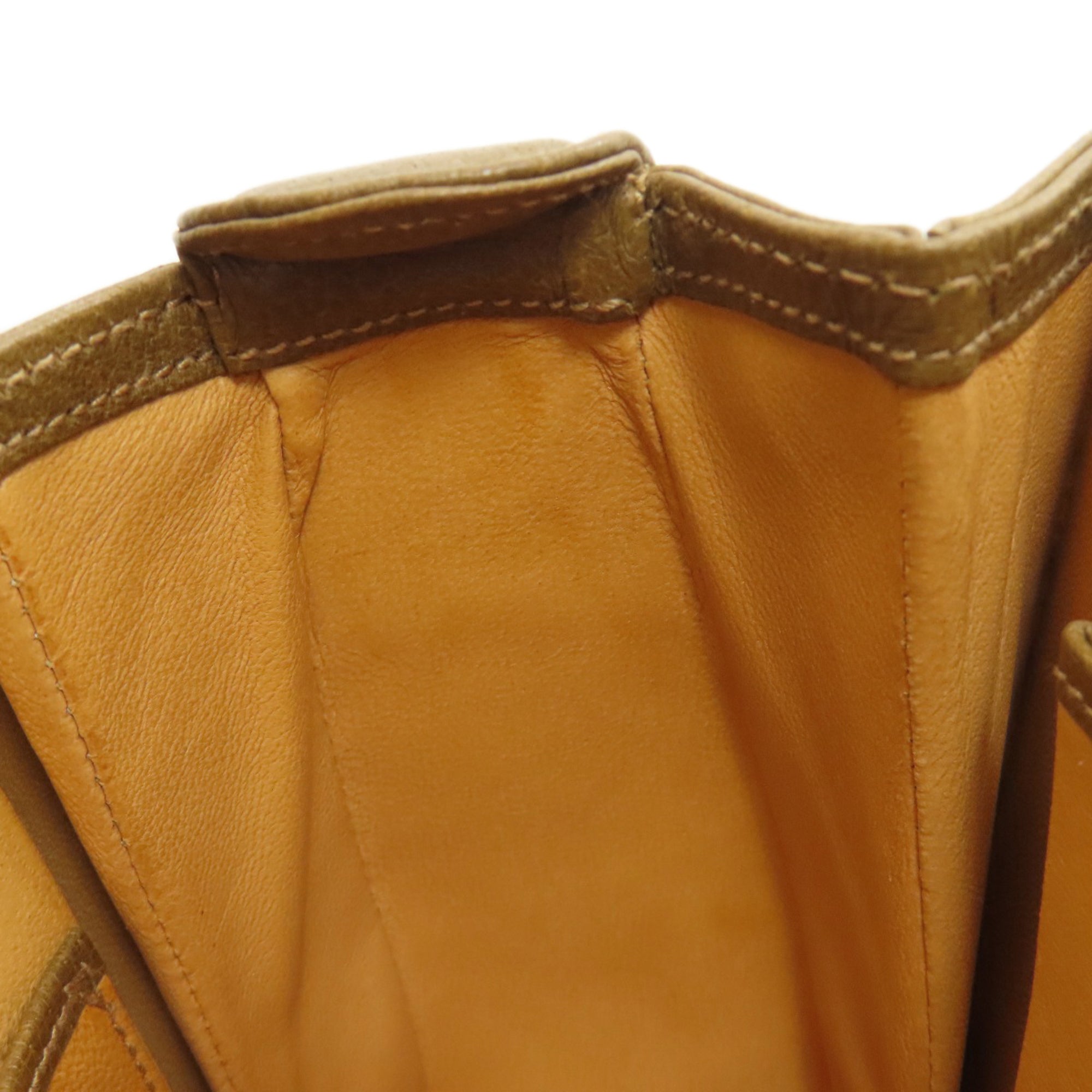 Gucci Brown Leather Handbag (Pre-Owned)