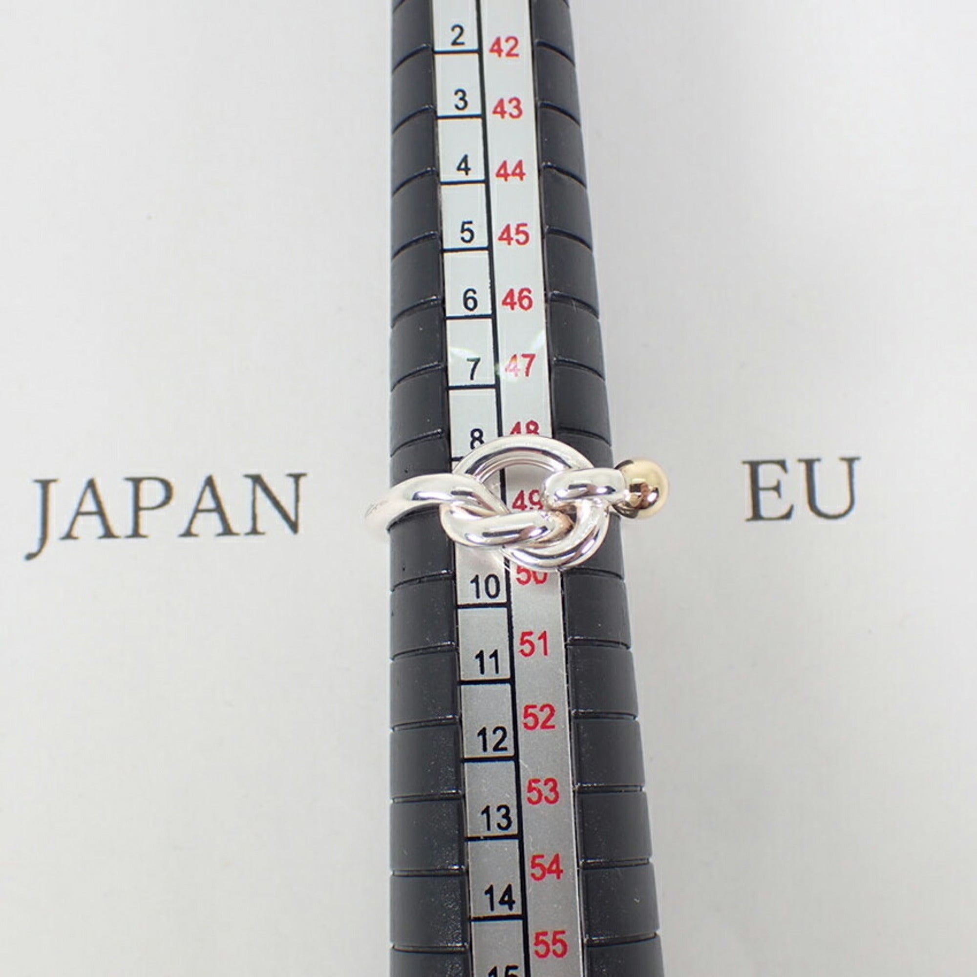 Tiffany Yellow Gold (18K) Sterling Silver 925 Band Ring (Pre-Owned)