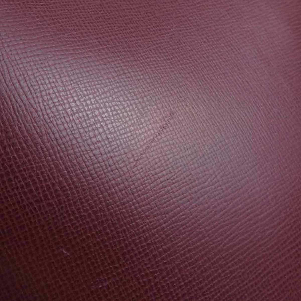 Cartier Burgundy Leather Shoulder Bag (Pre-Owned)