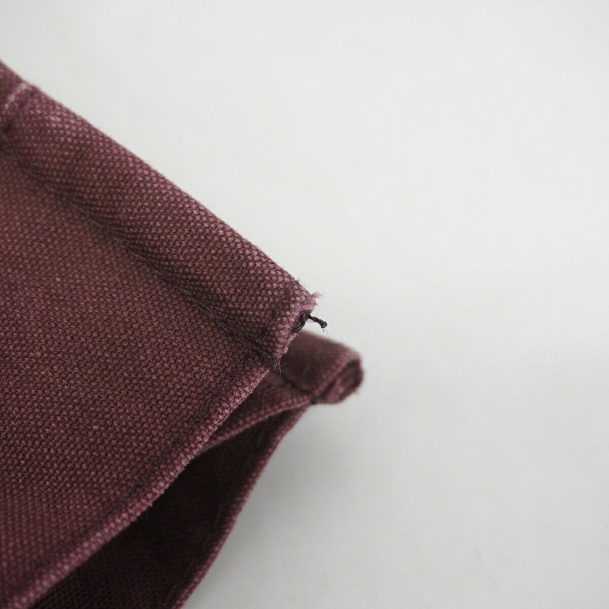 Hermes Brown Canvas Tote Bag (Pre-Owned)
