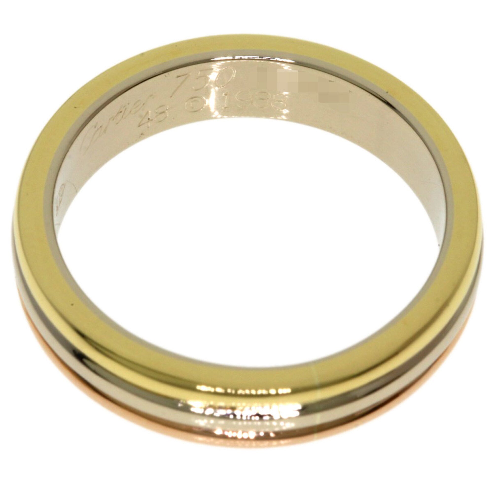 Cartier Yellow Gold (18K) Pink Gold (18K) White Gold (18K) Band Ring (Pre-Owned)