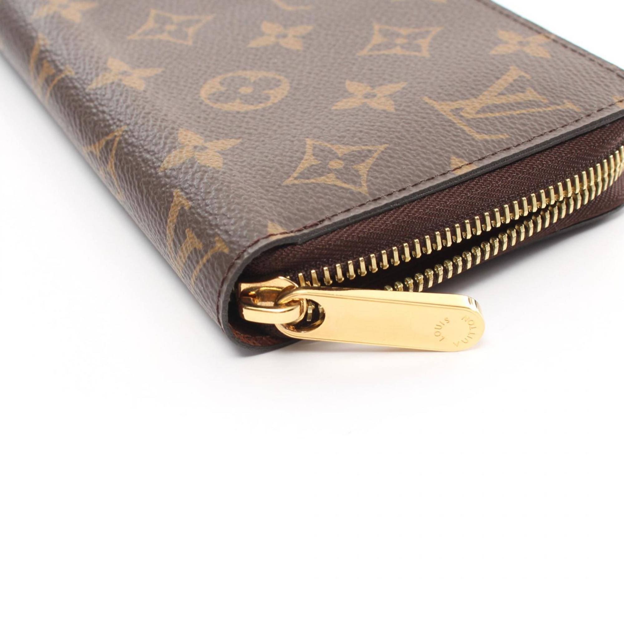 Louis Vuitton Brown Monogram Long Wallet (Bi-Fold) (Pre-Owned)