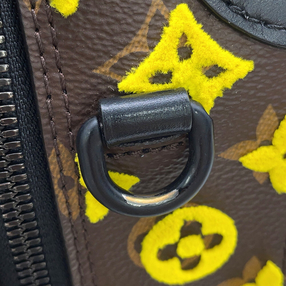 Louis Vuitton Monogram Tuffetage Black Brown Yellow Handbag Shoulder Bag (Pre-Owned)