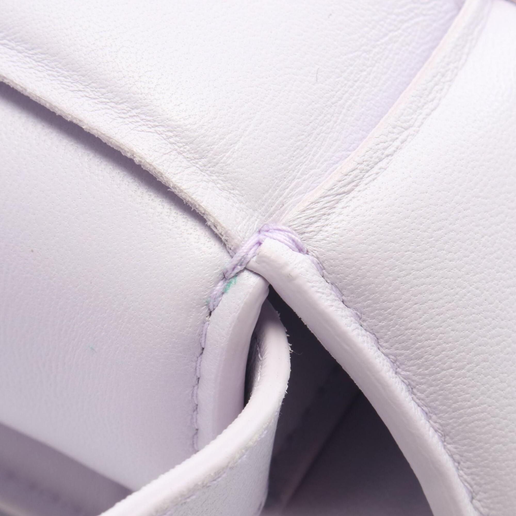 Bottega Veneta Purple Intrecciato Shoulder Bag (Pre-Owned)