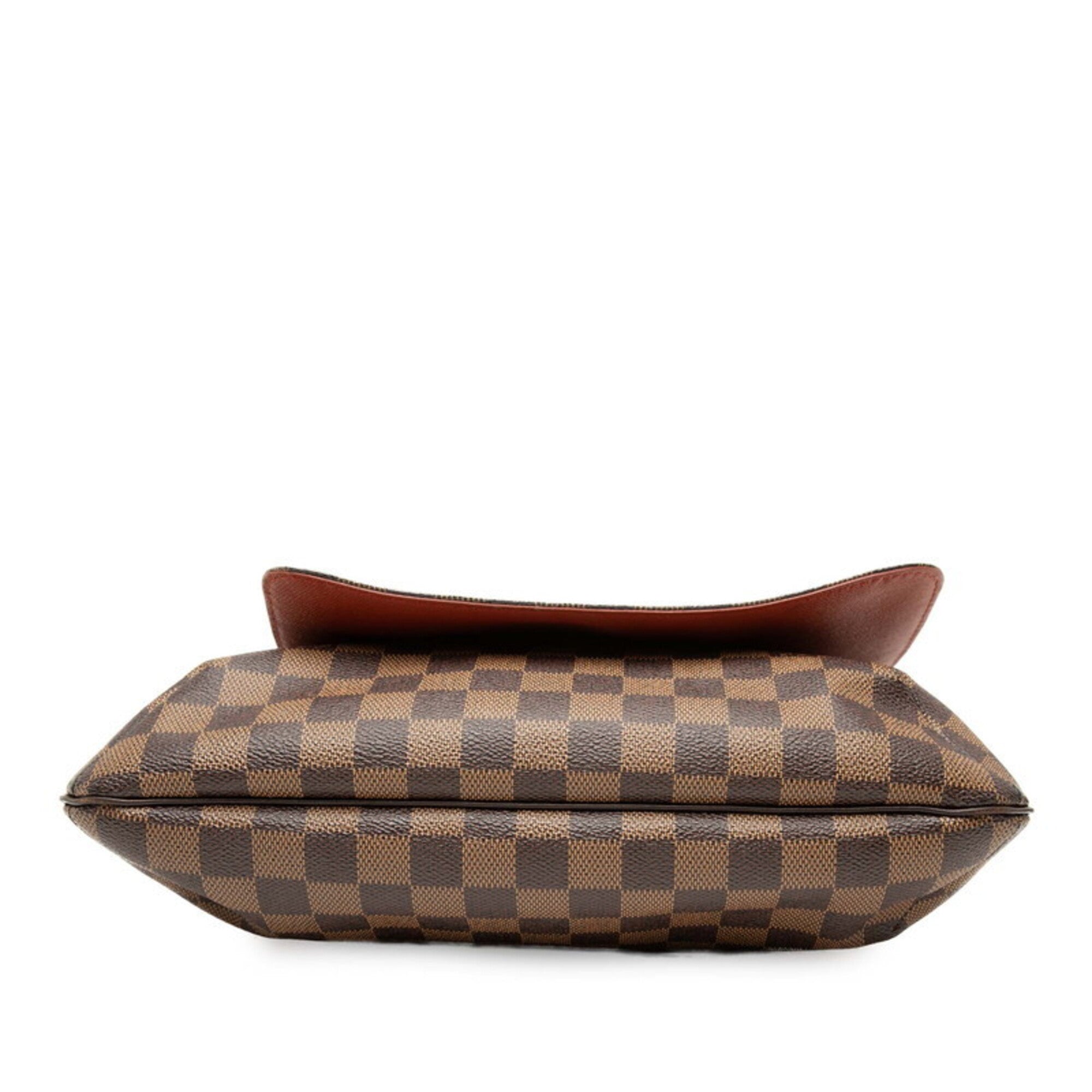 Louis Vuitton Brown Pvc Leather Shoulder Bag (Pre-Owned)